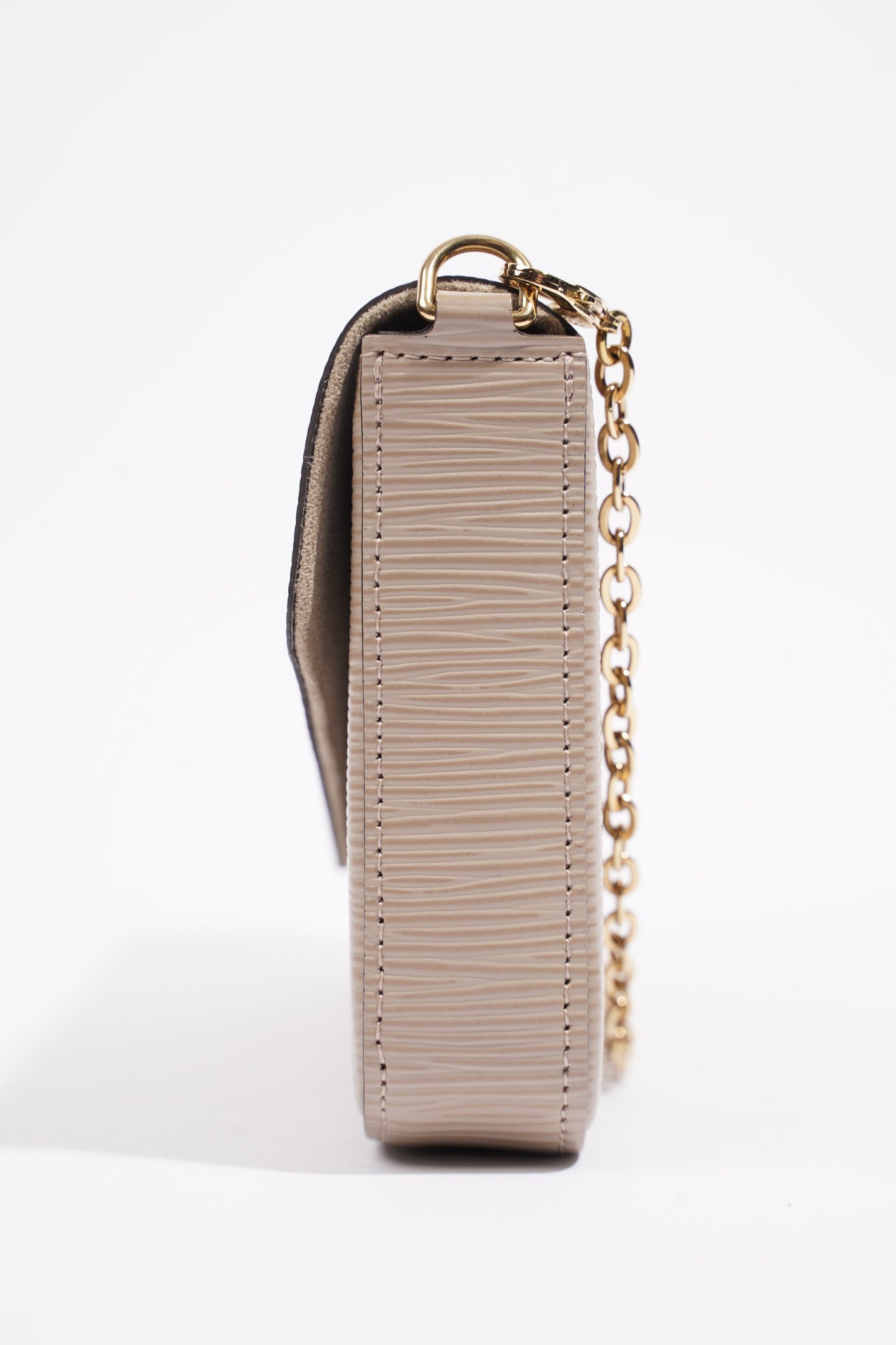 Louis Vuitton Pochette Félicie Galet Epi Leather Clutch