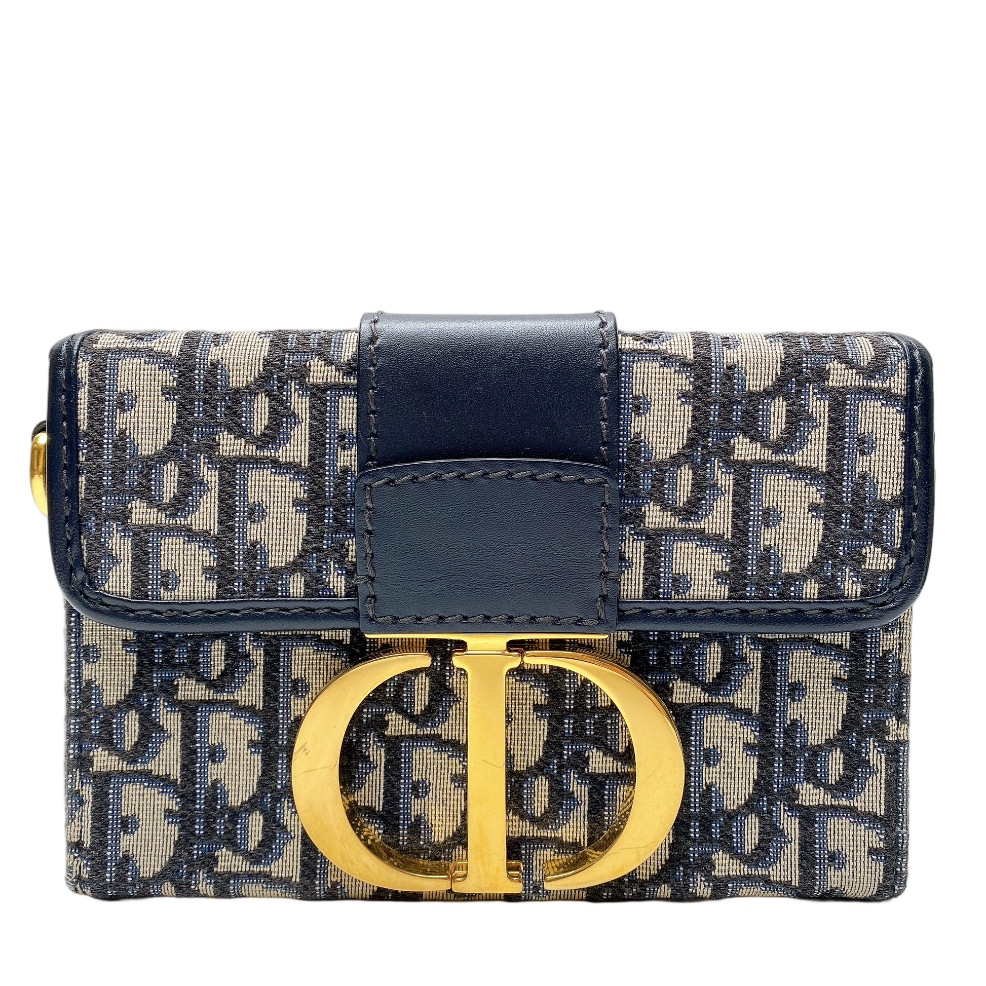 Dior Lou Leather Canvas Handbag