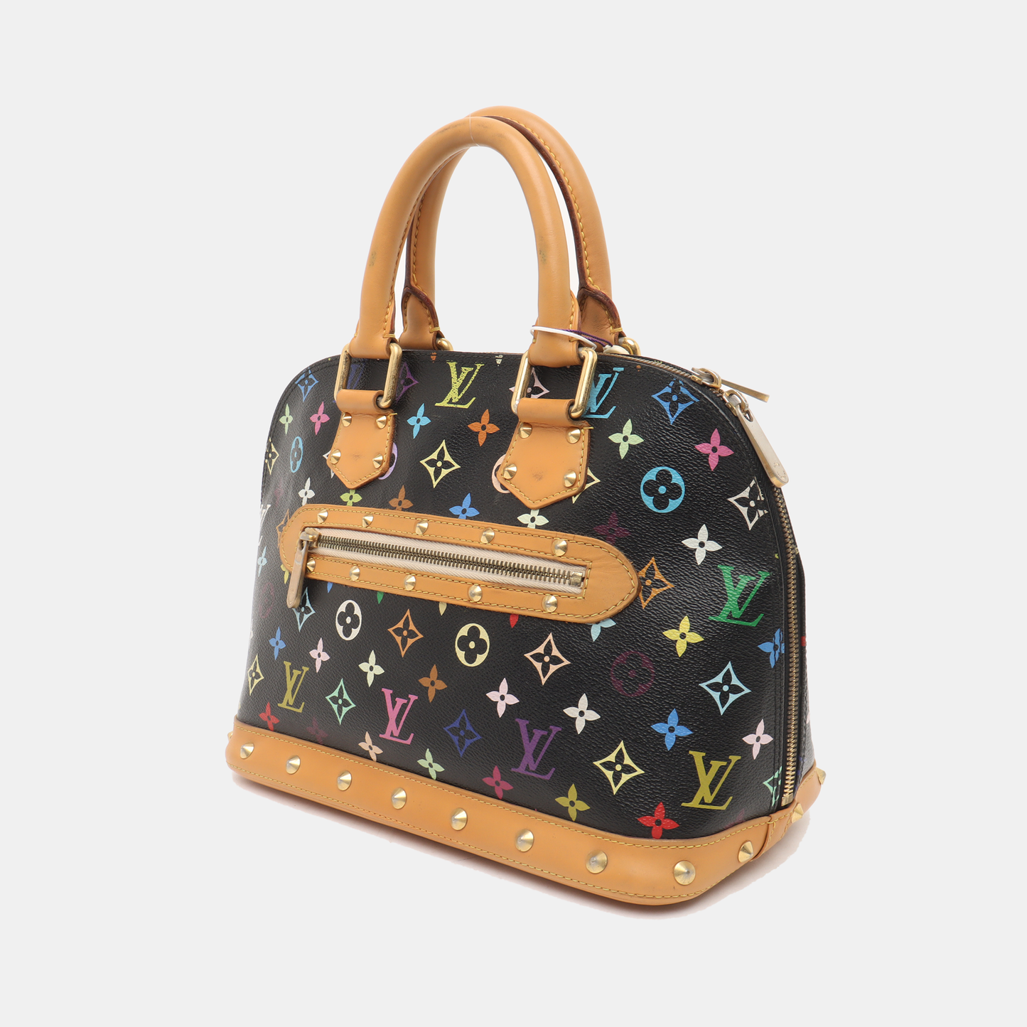 Louis Vuitton x Takashi Murakami Alma Small Black Multicolor
