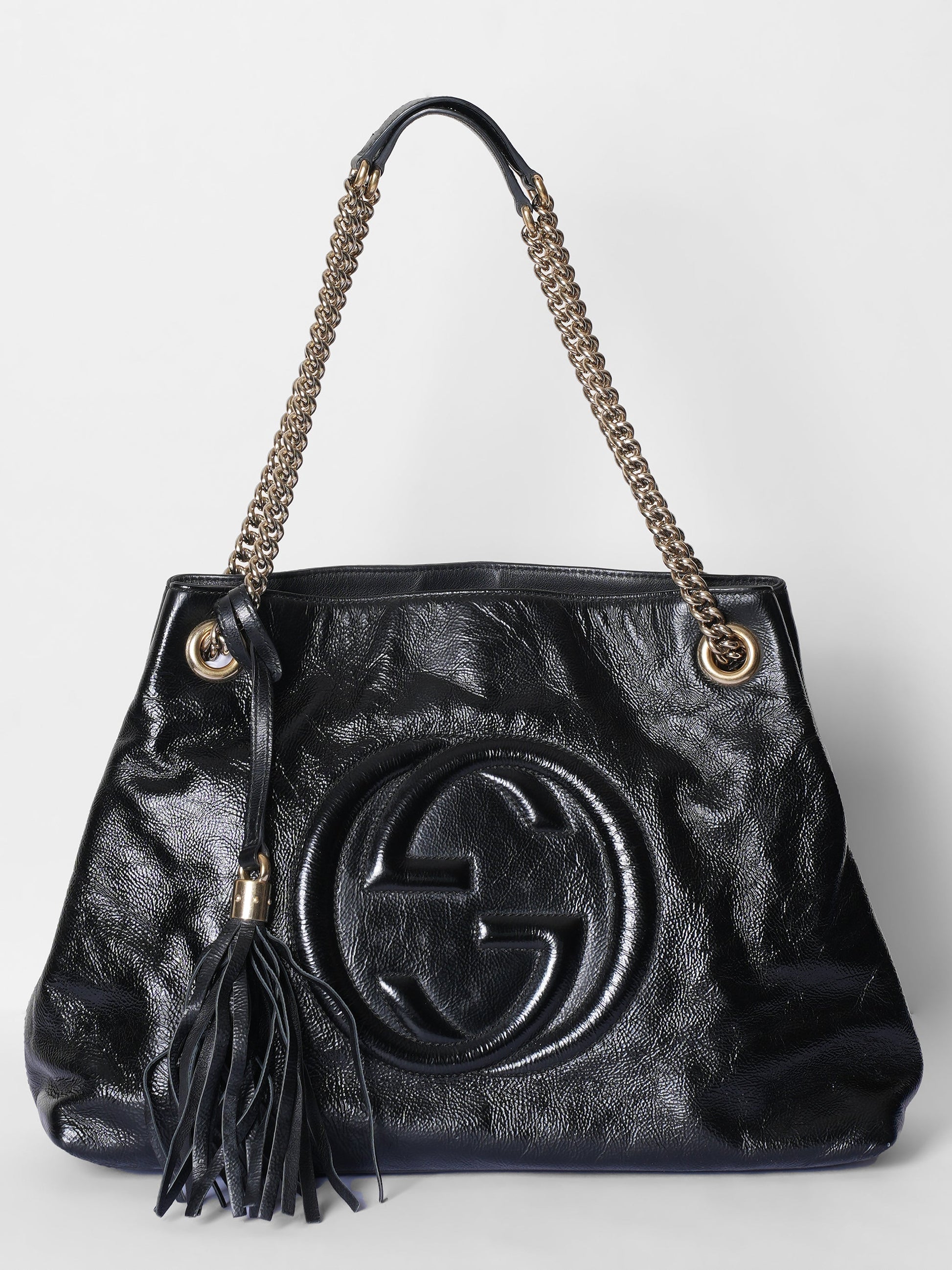 Gucci Lou Quilted Chain Shoulder Bag