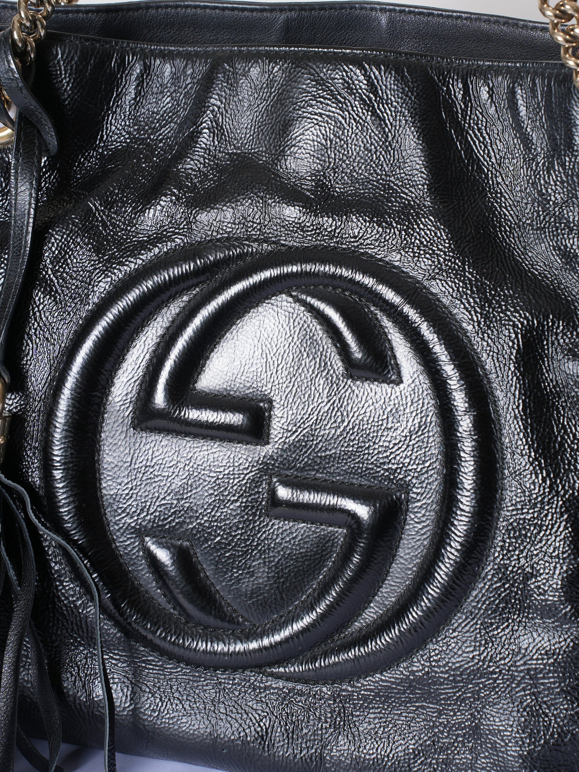 Gucci Lou Quilted Chain Shoulder Bag
