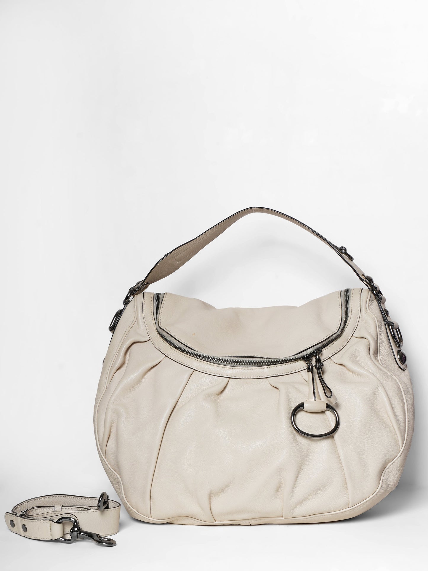 Gucci Lou Chain Leather Shoulder Bag