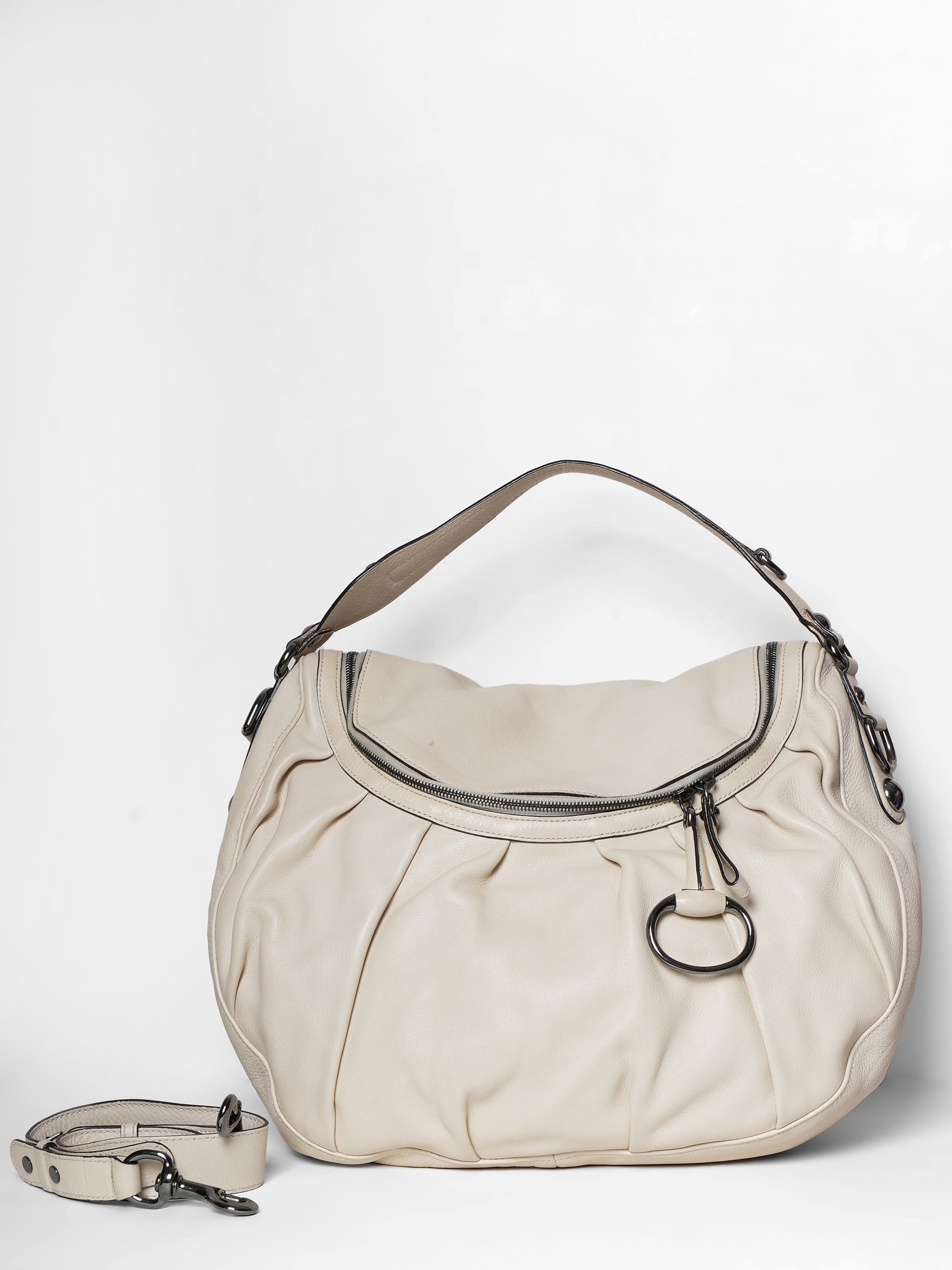 Gucci Lou Chain Leather Shoulder Bag