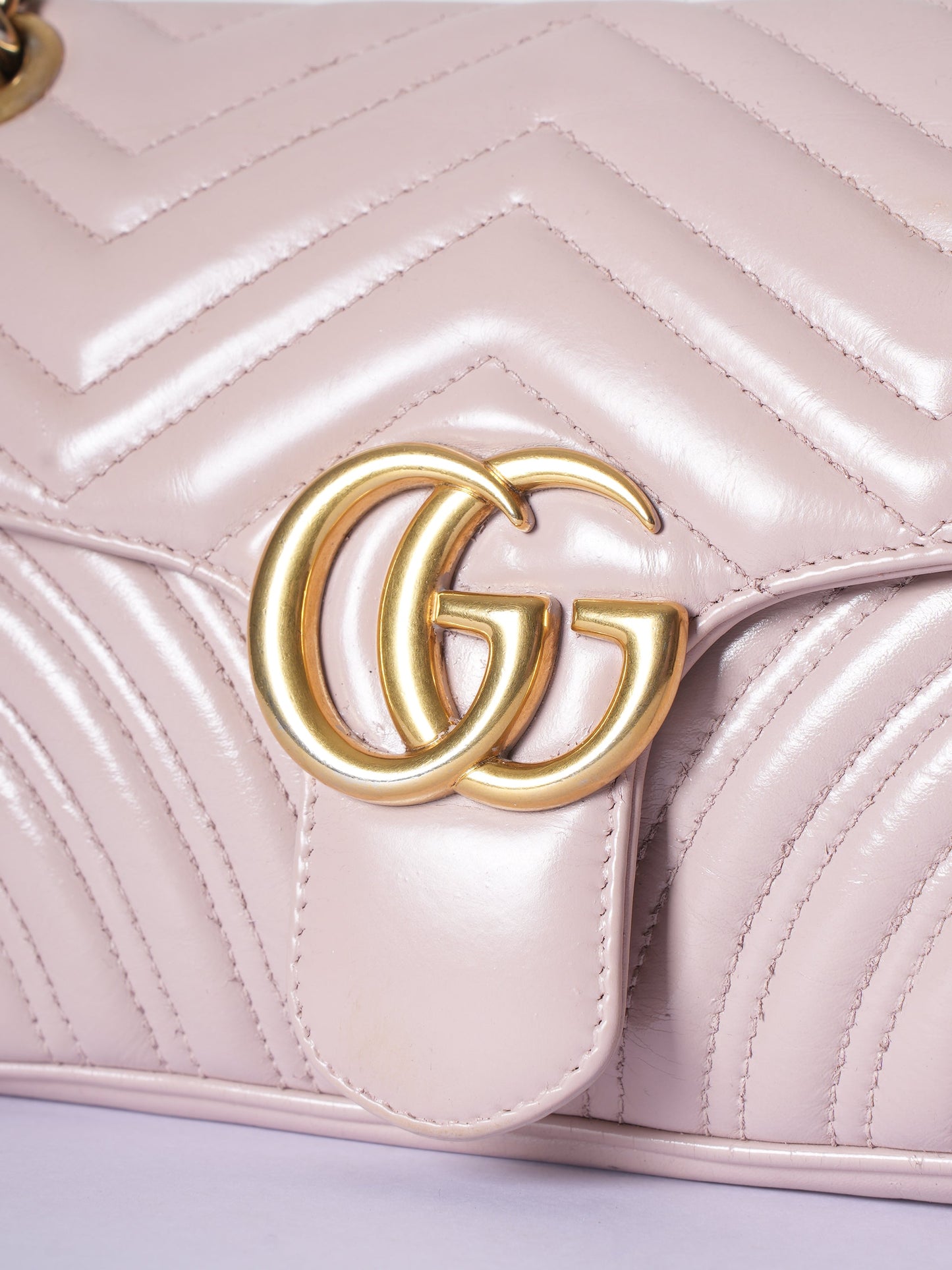 Gucci Lou Quilted Leather Shoulder Bag