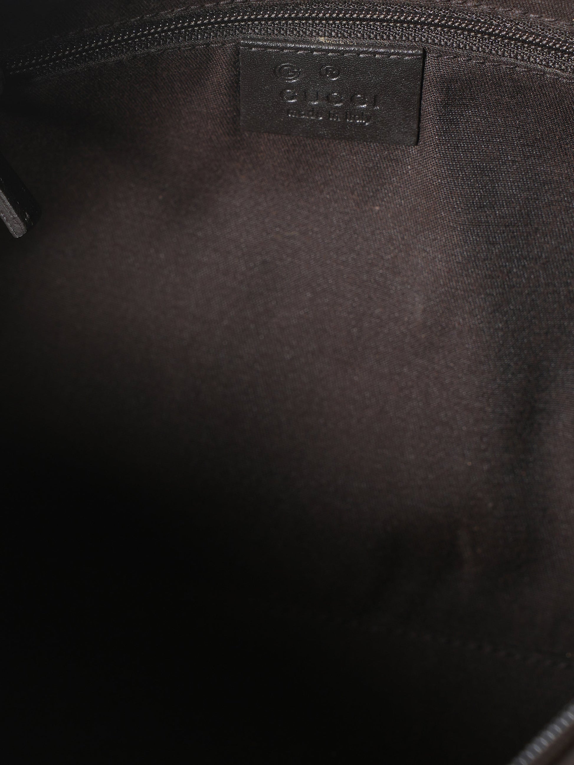 Gucci Lou Leather Top Handle Shoulder Bag