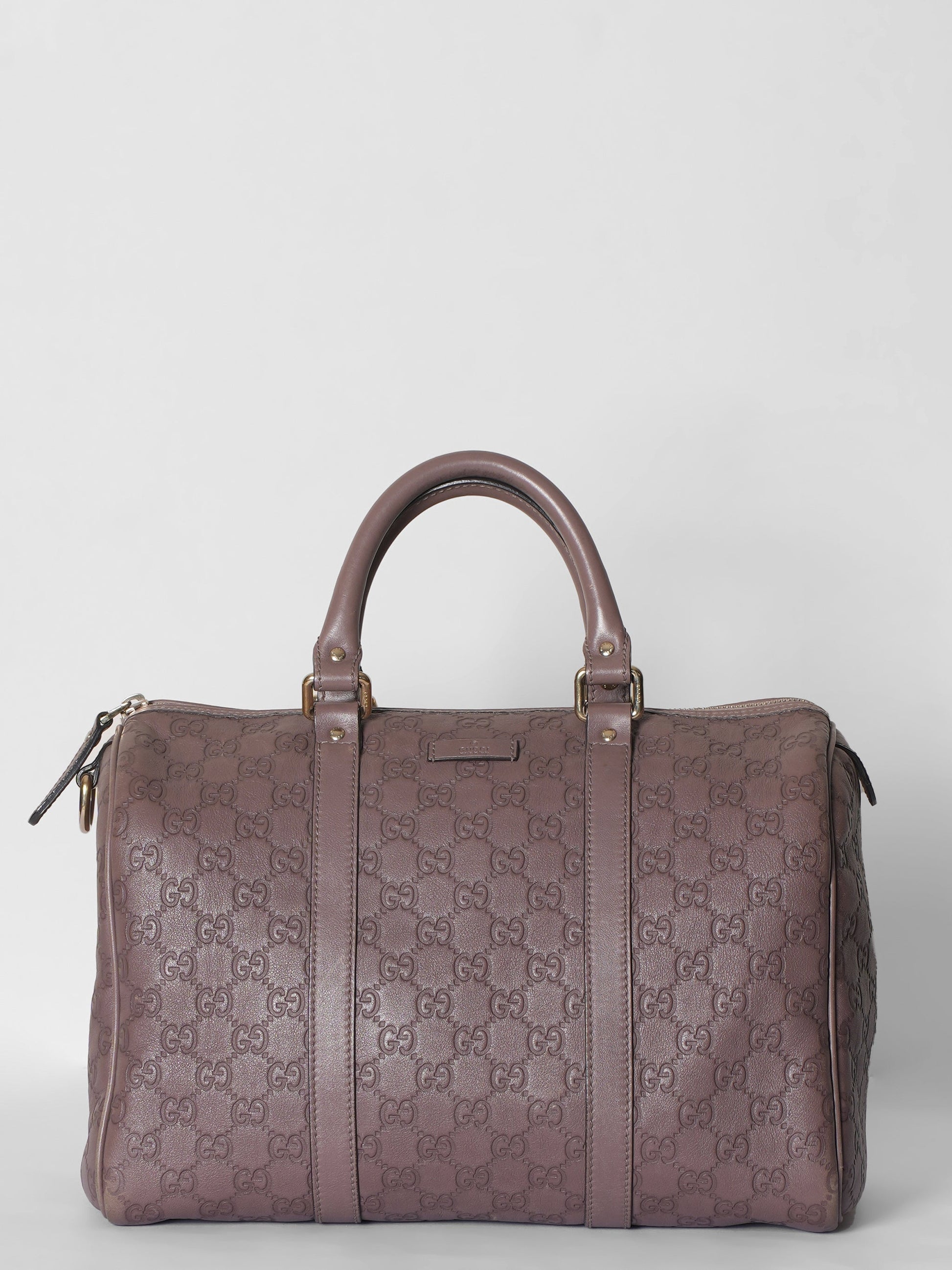 Gucci Lou Leather Top Handle Shoulder Bag