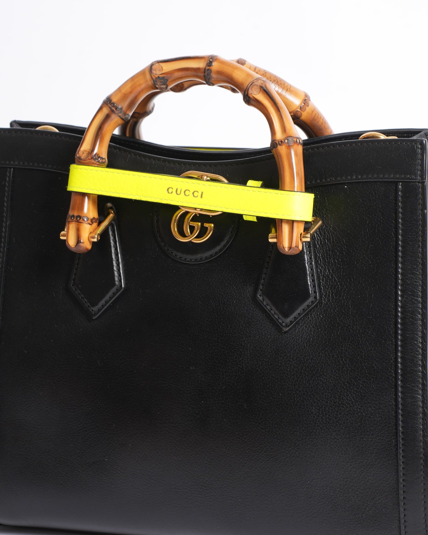Gucci Leather Top Handle Crossbody