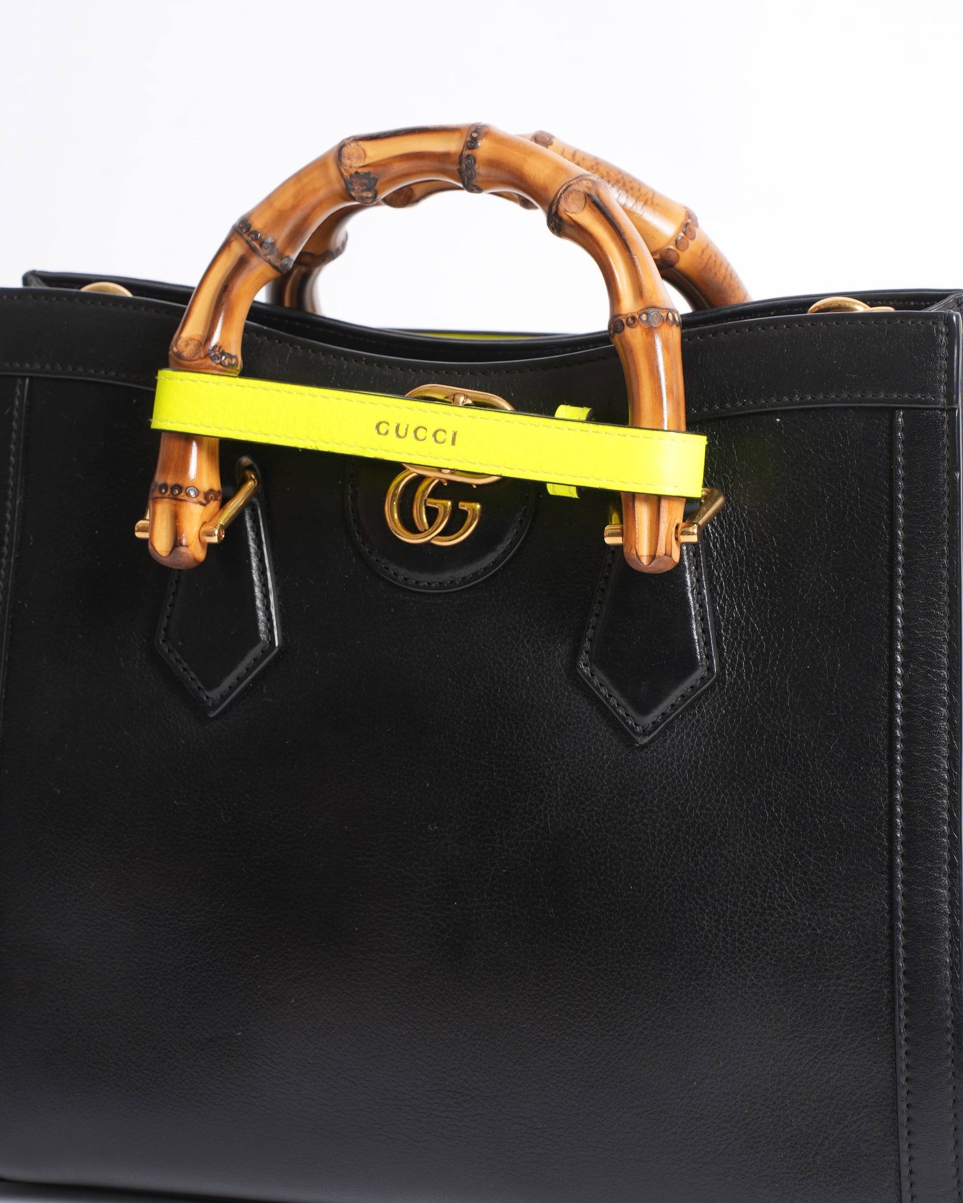 Gucci Leather Top Handle Crossbody