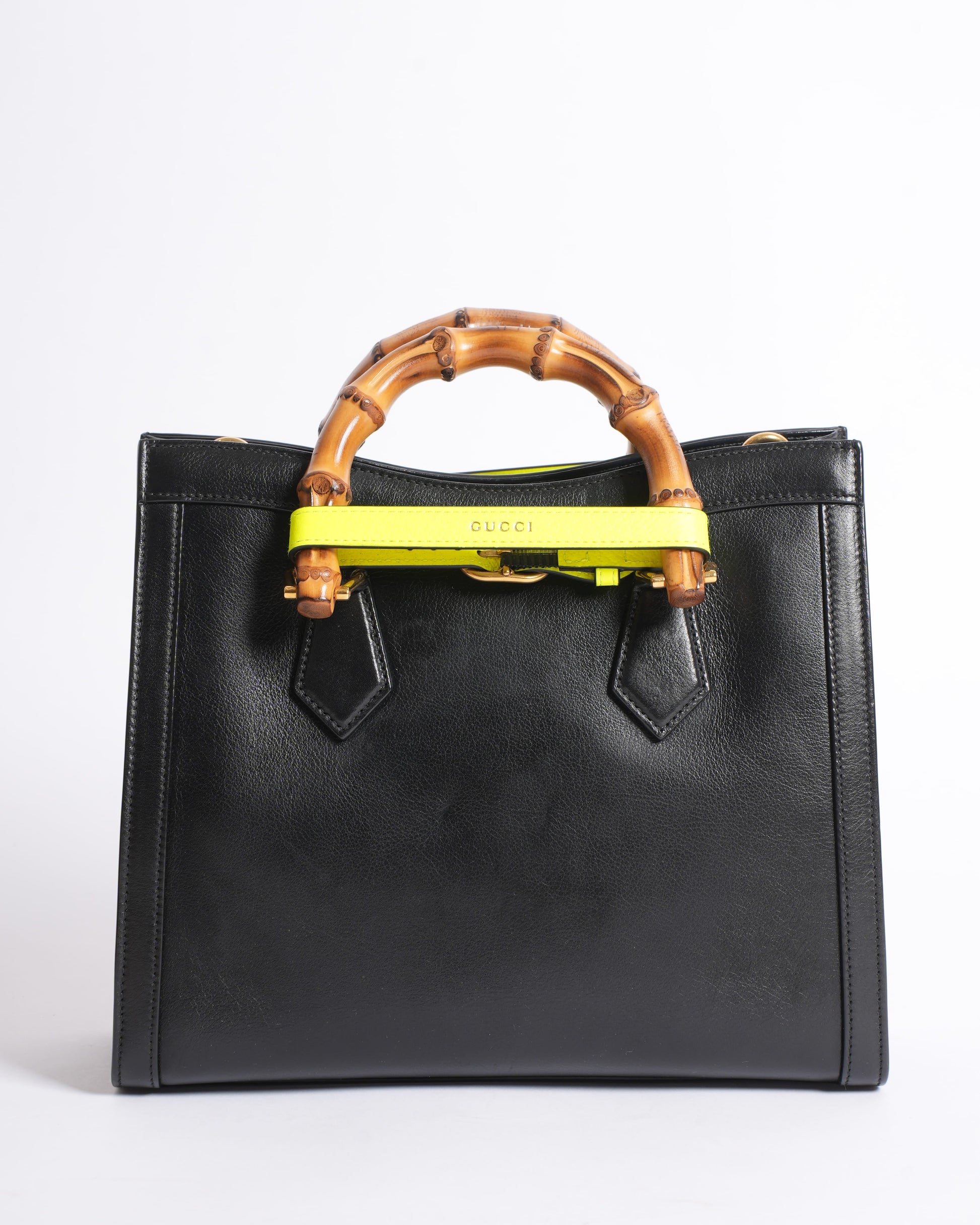 Gucci Leather Top Handle Crossbody