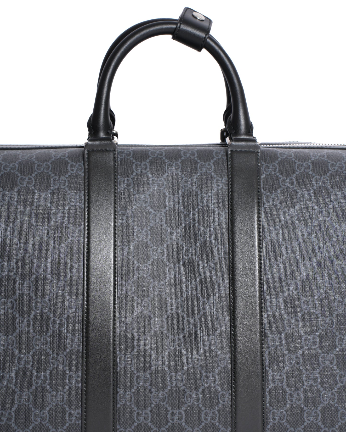 Gucci Monogram Alma Leather Canvas Crossbody