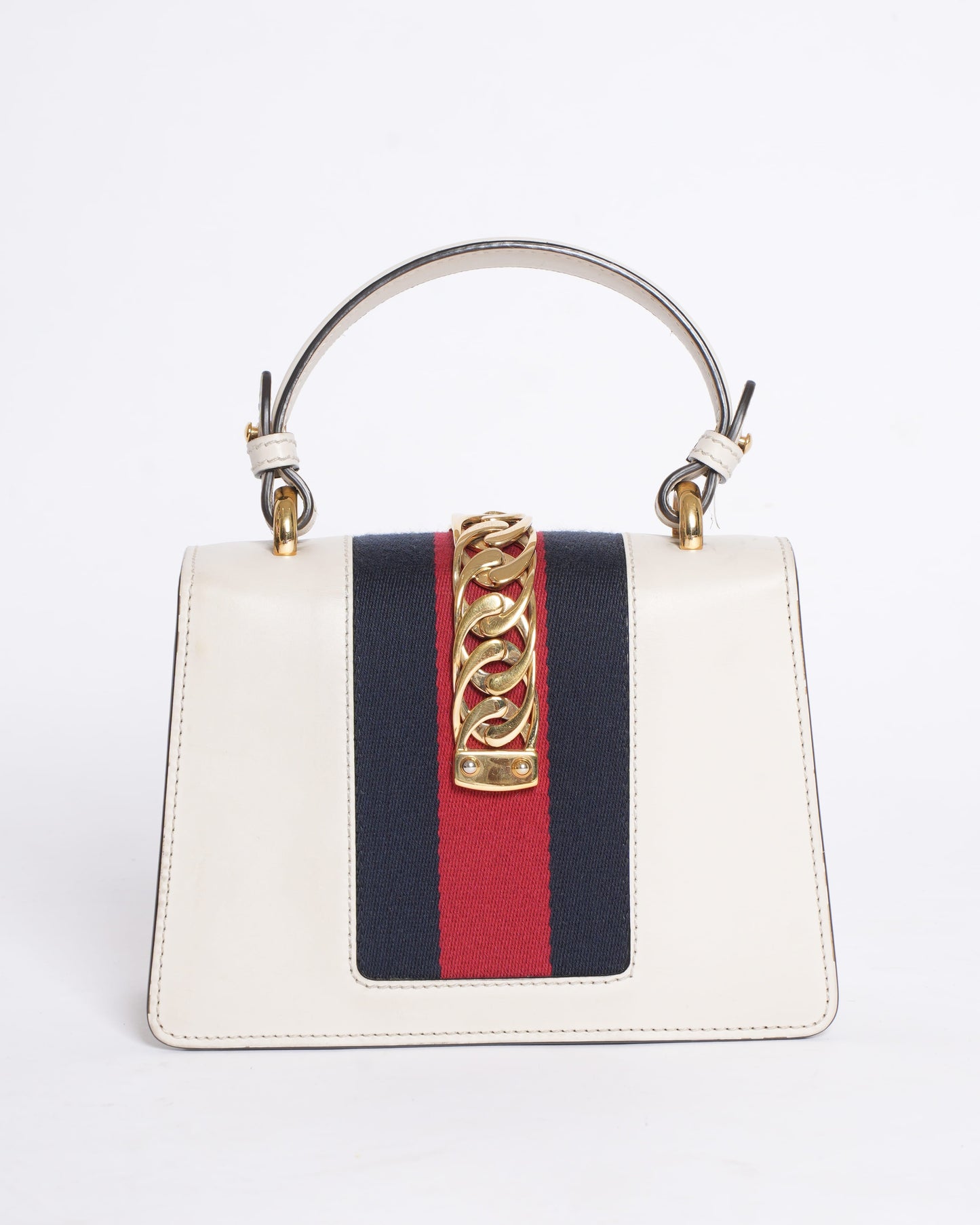 Gucci Leather Top Handle Crossbody