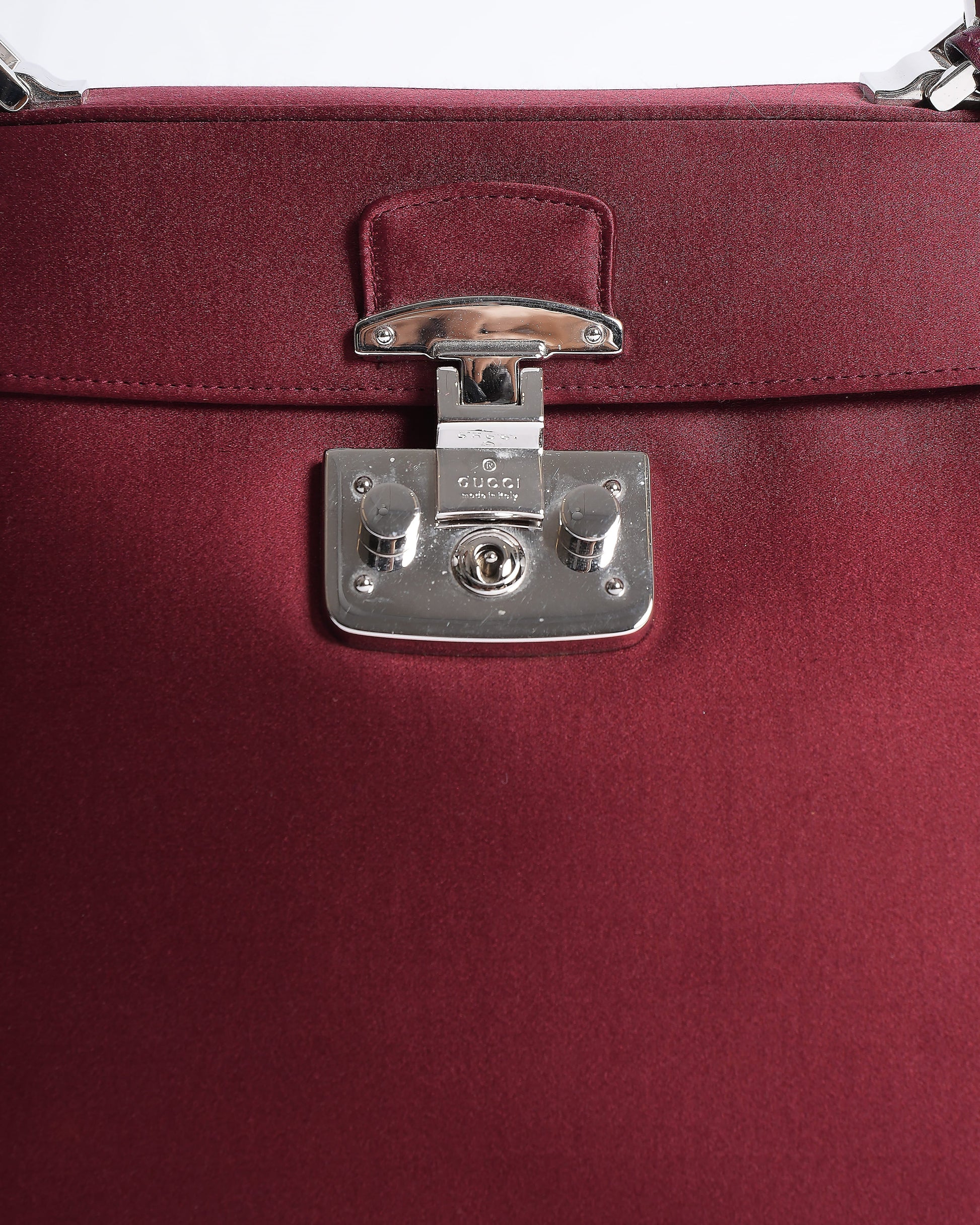 Gucci Leather Top Handle Handbag