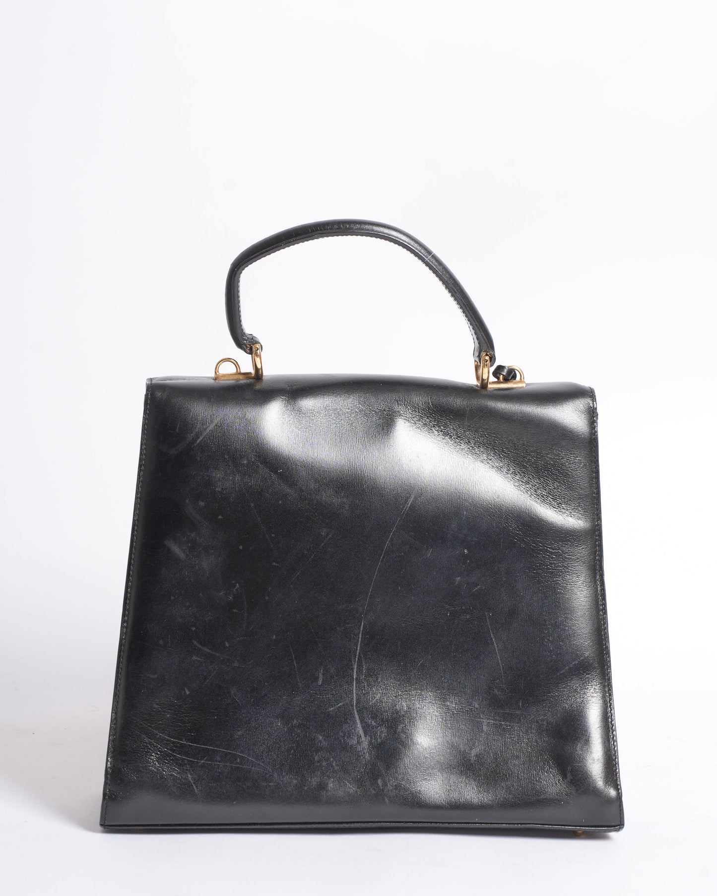 Gucci Leather Top Handle Crossbody