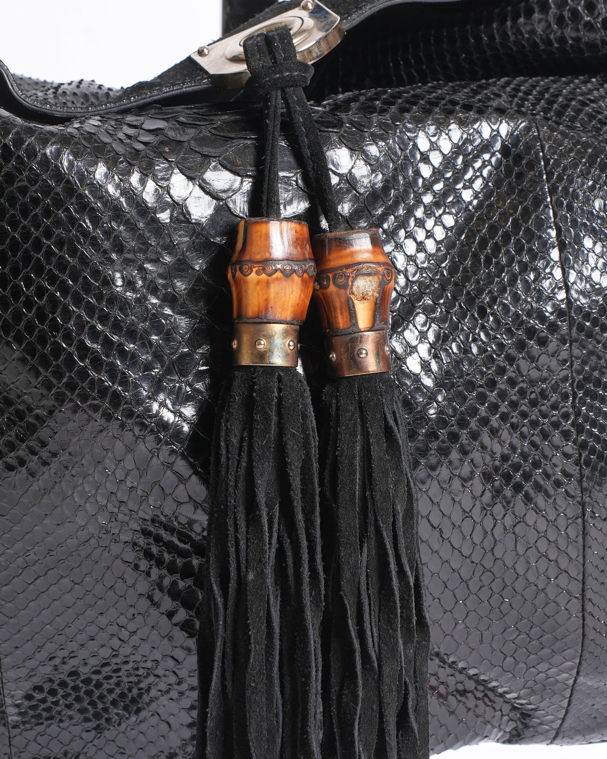 Gucci Leather Top Handle Shoulder Bag