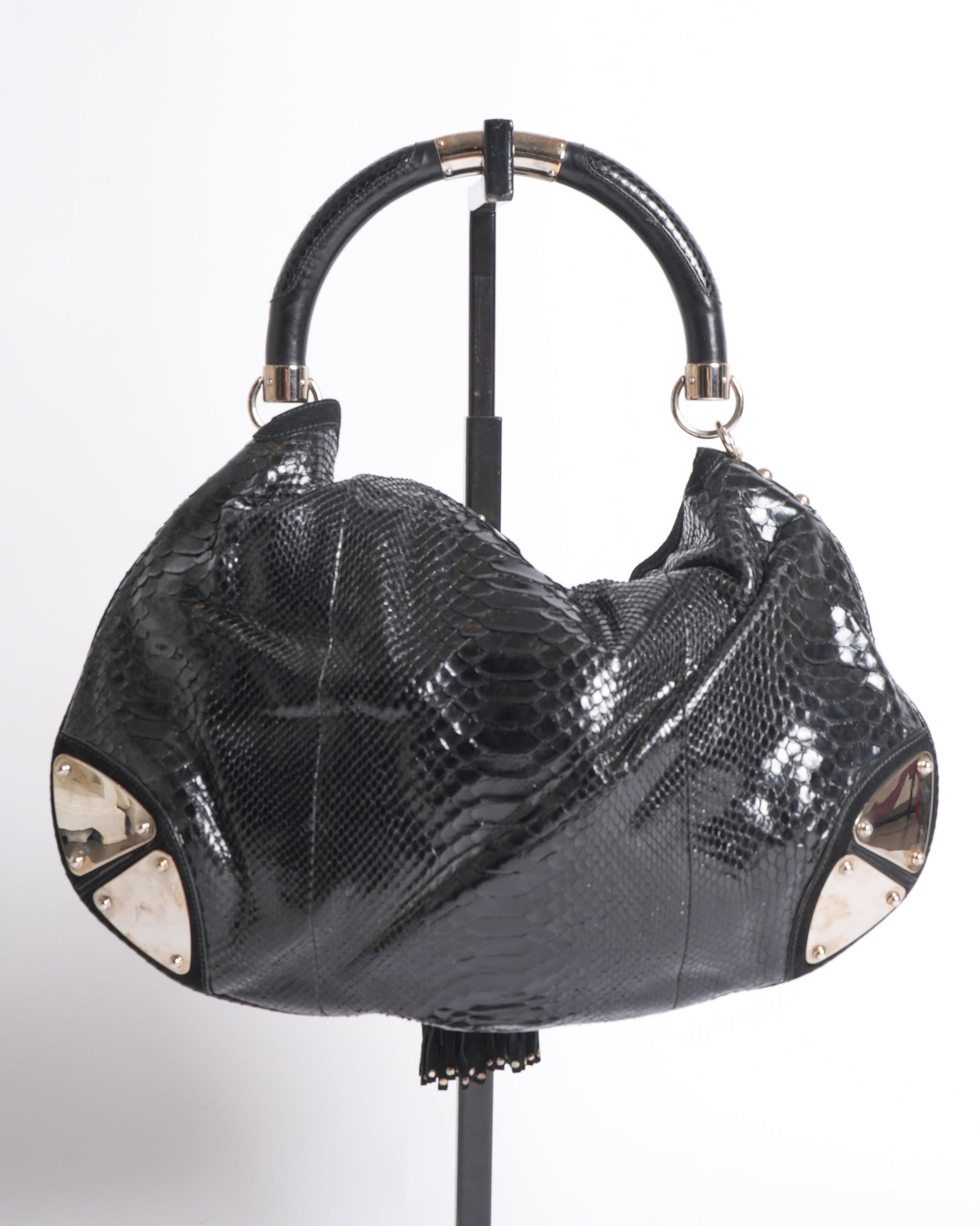 Gucci Leather Top Handle Shoulder Bag