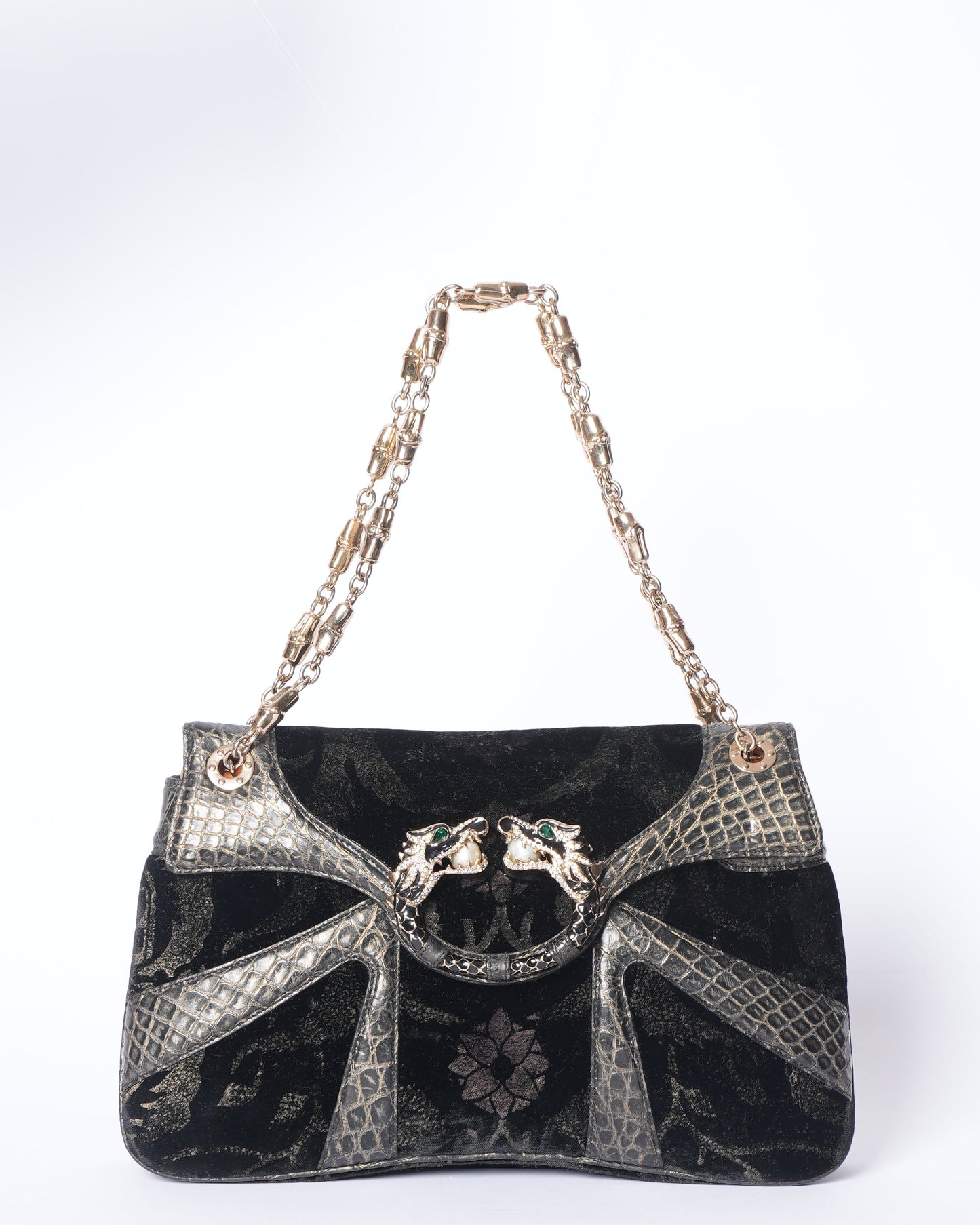 Gucci Lou Leather Shoulder Bag