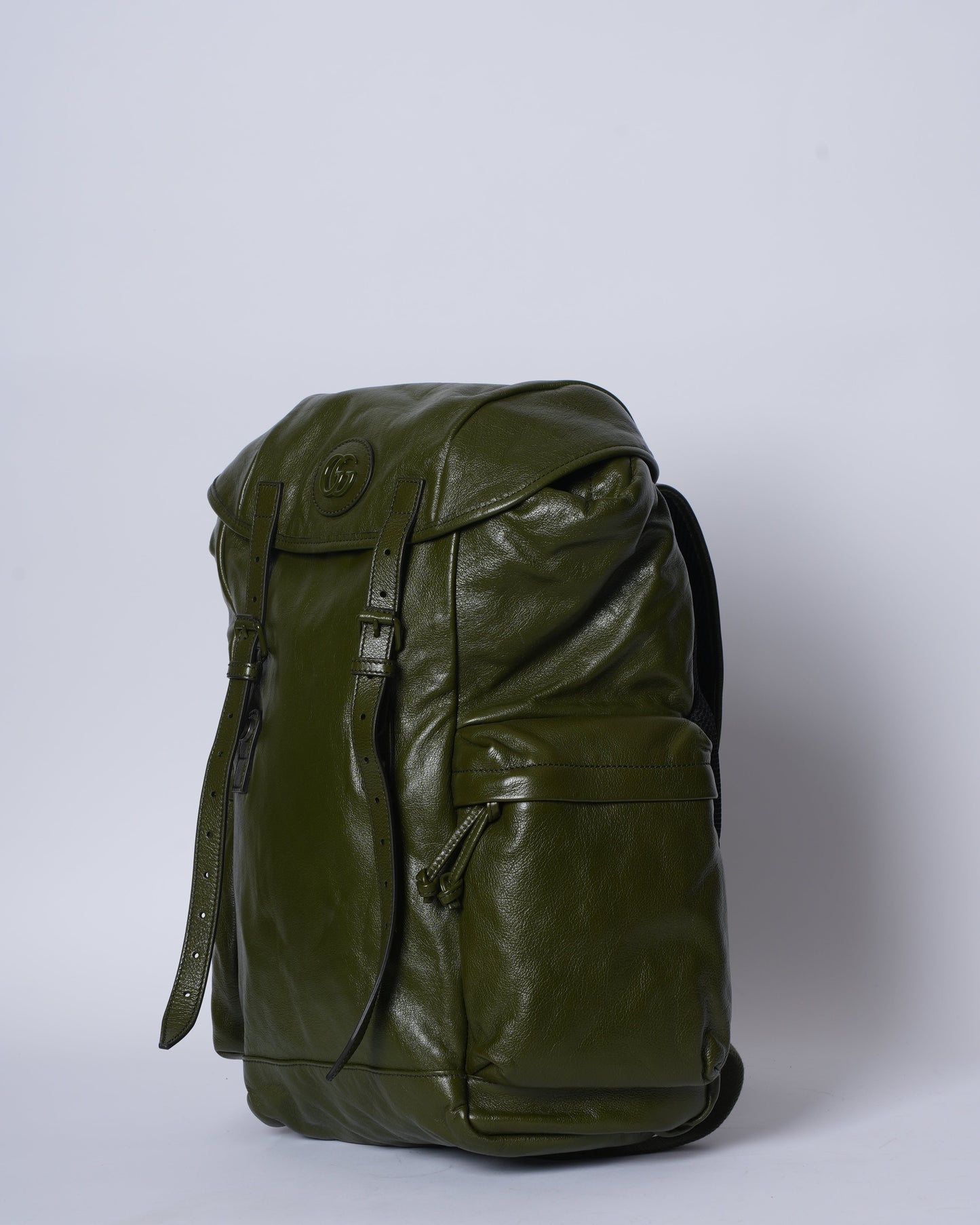 Gucci Lou Leather Backpack