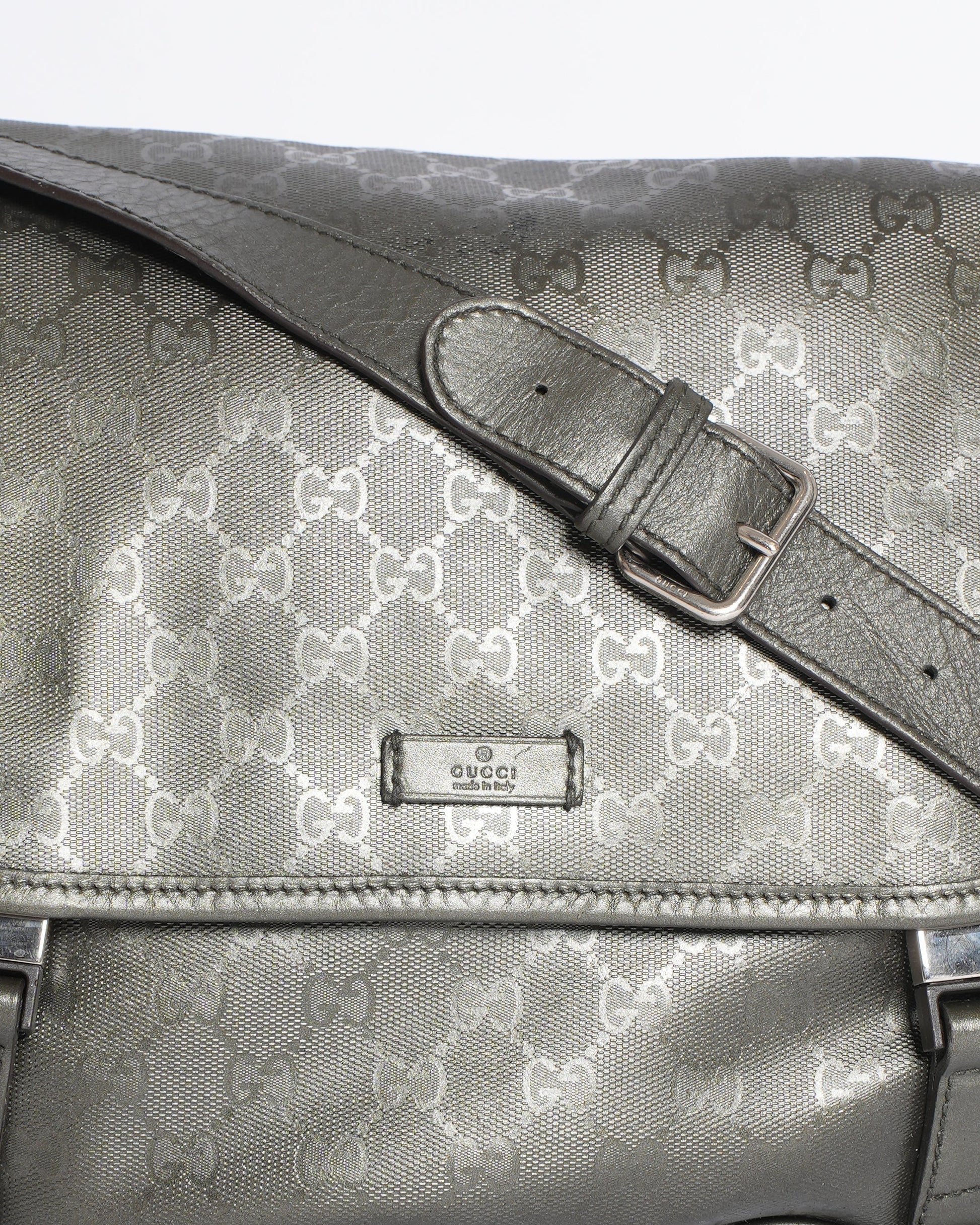 Gucci Leather Canvas Crossbody