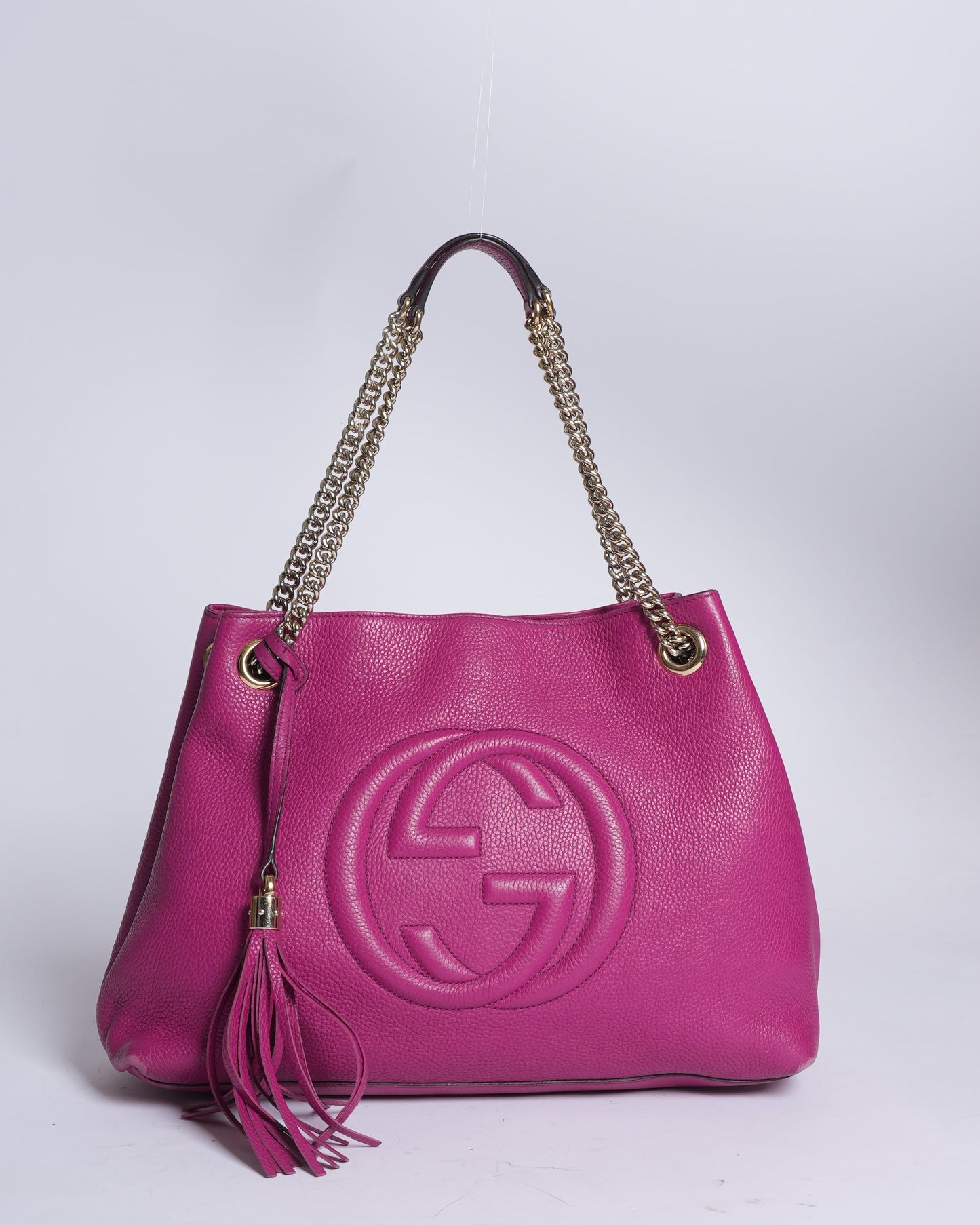 Gucci Lou Leather Shoulder Bag