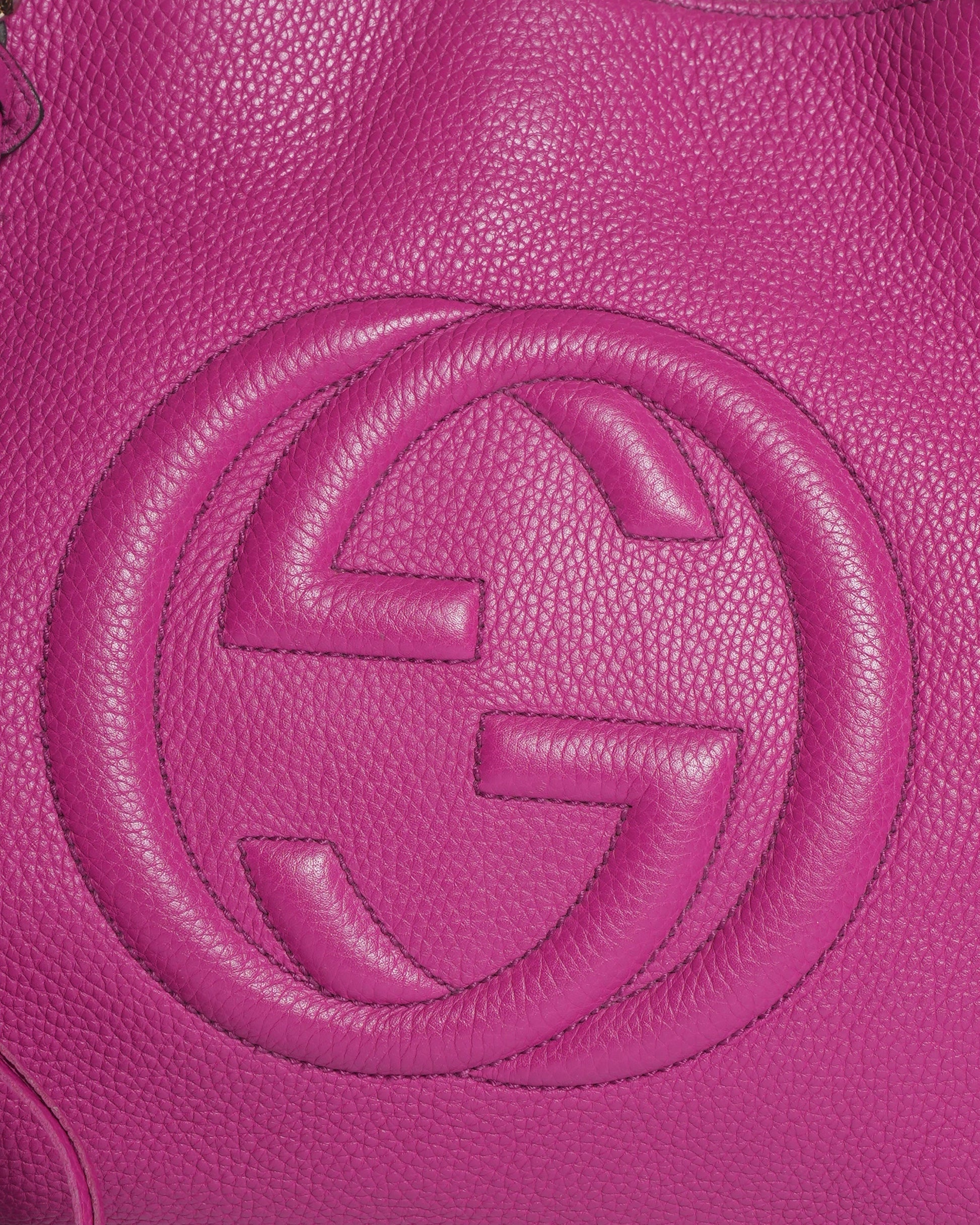 Gucci Lou Leather Shoulder Bag