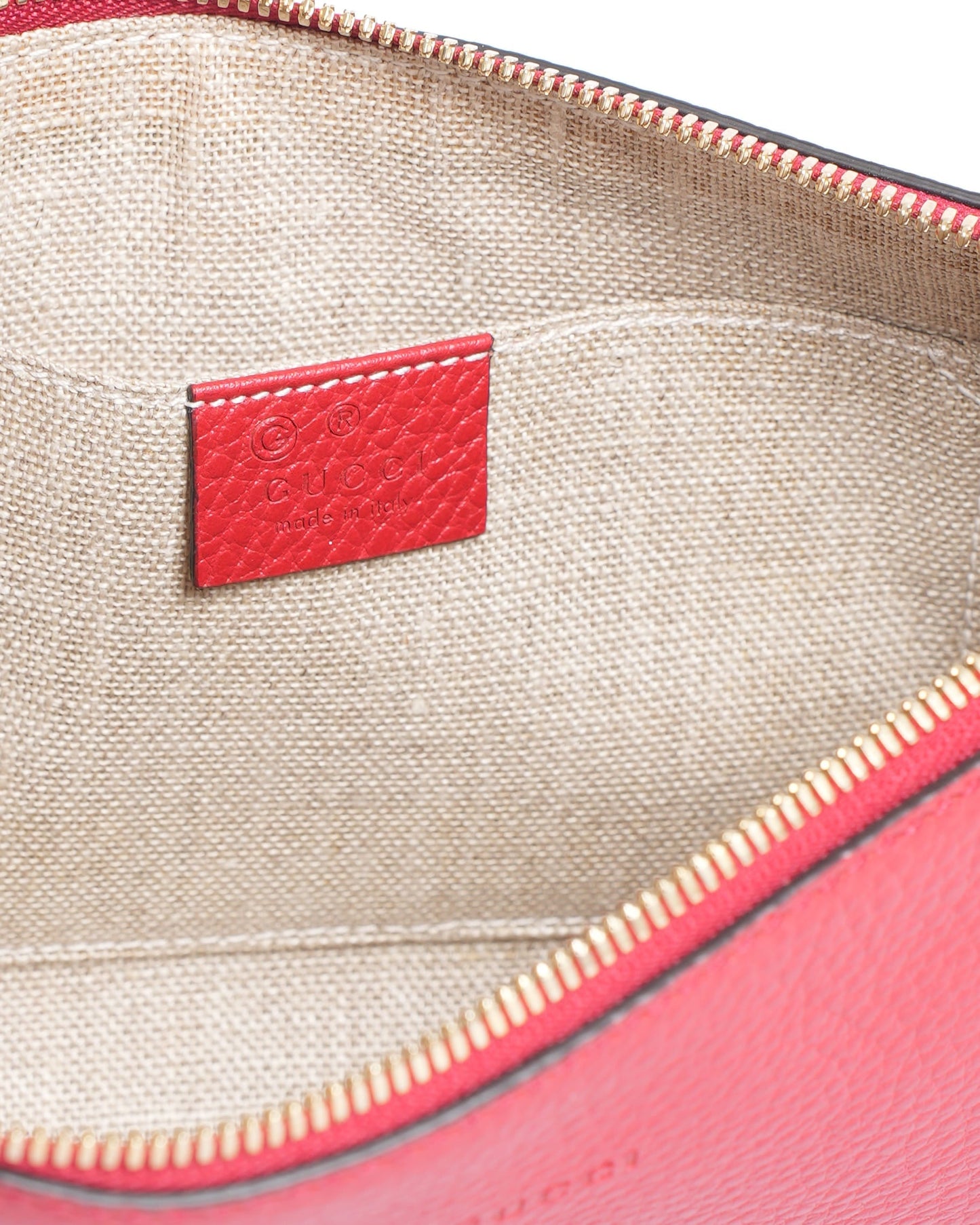 Gucci Leather Clutch