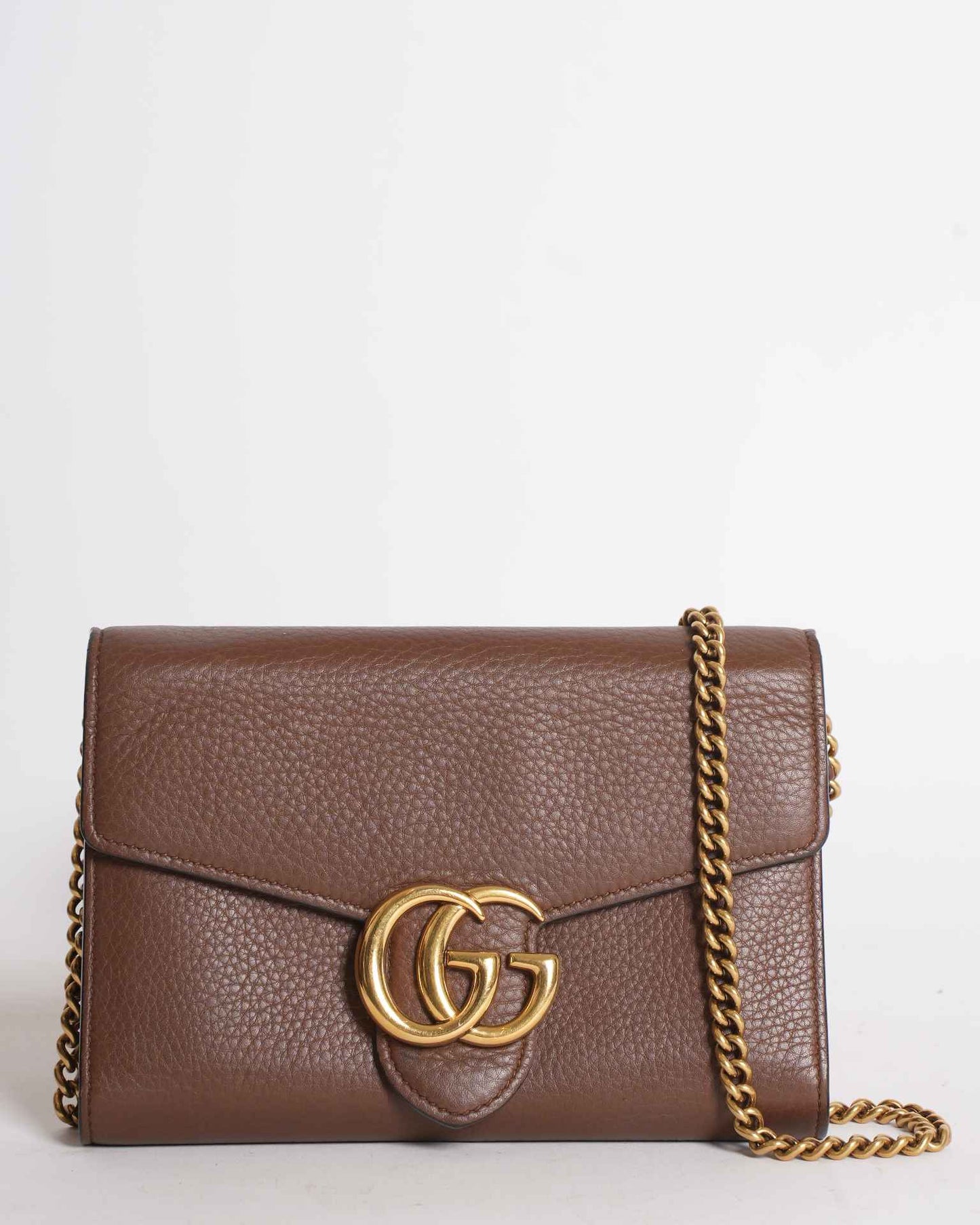 Gucci Chain Leather Crossbody