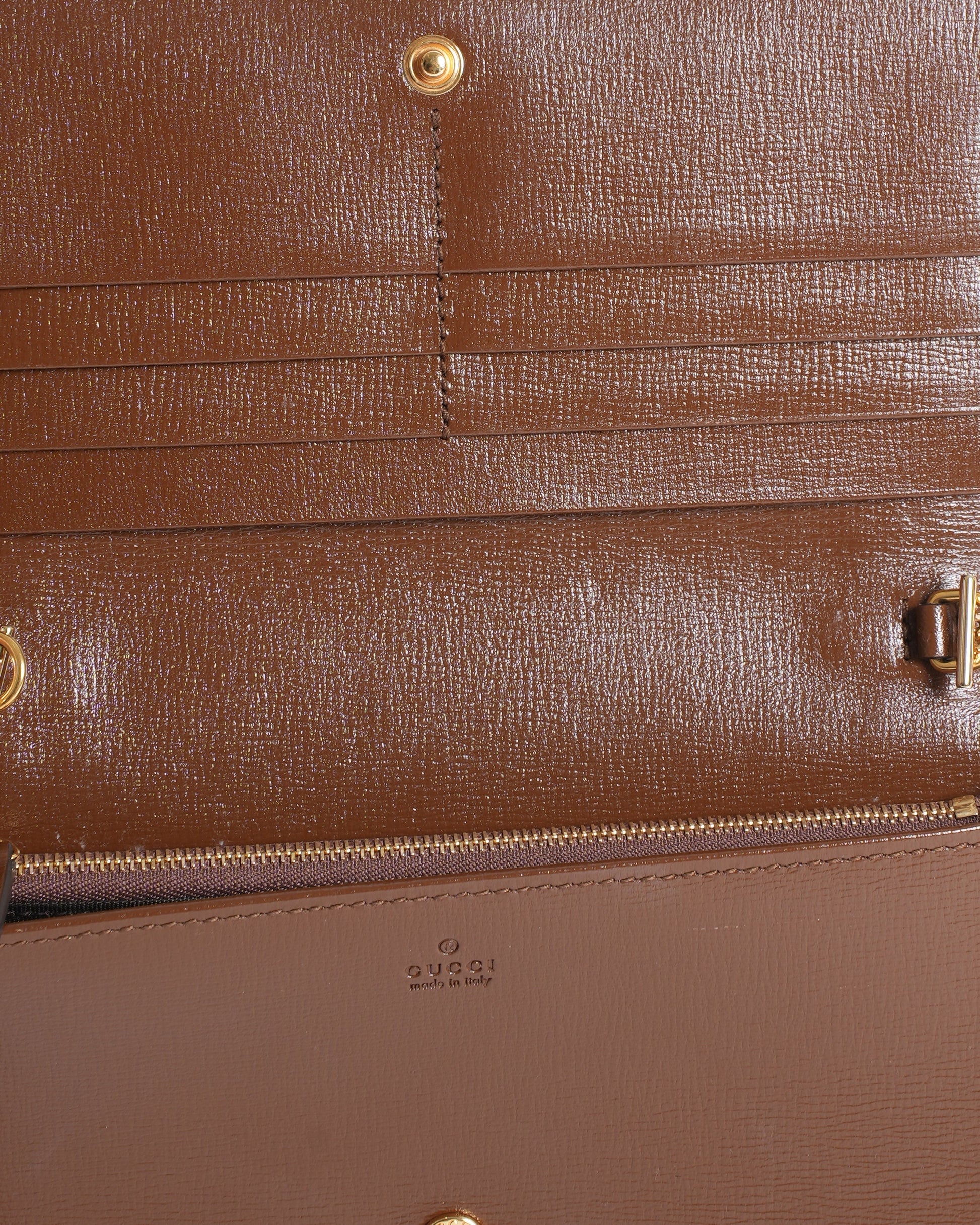 Gucci Chain Leather Crossbody