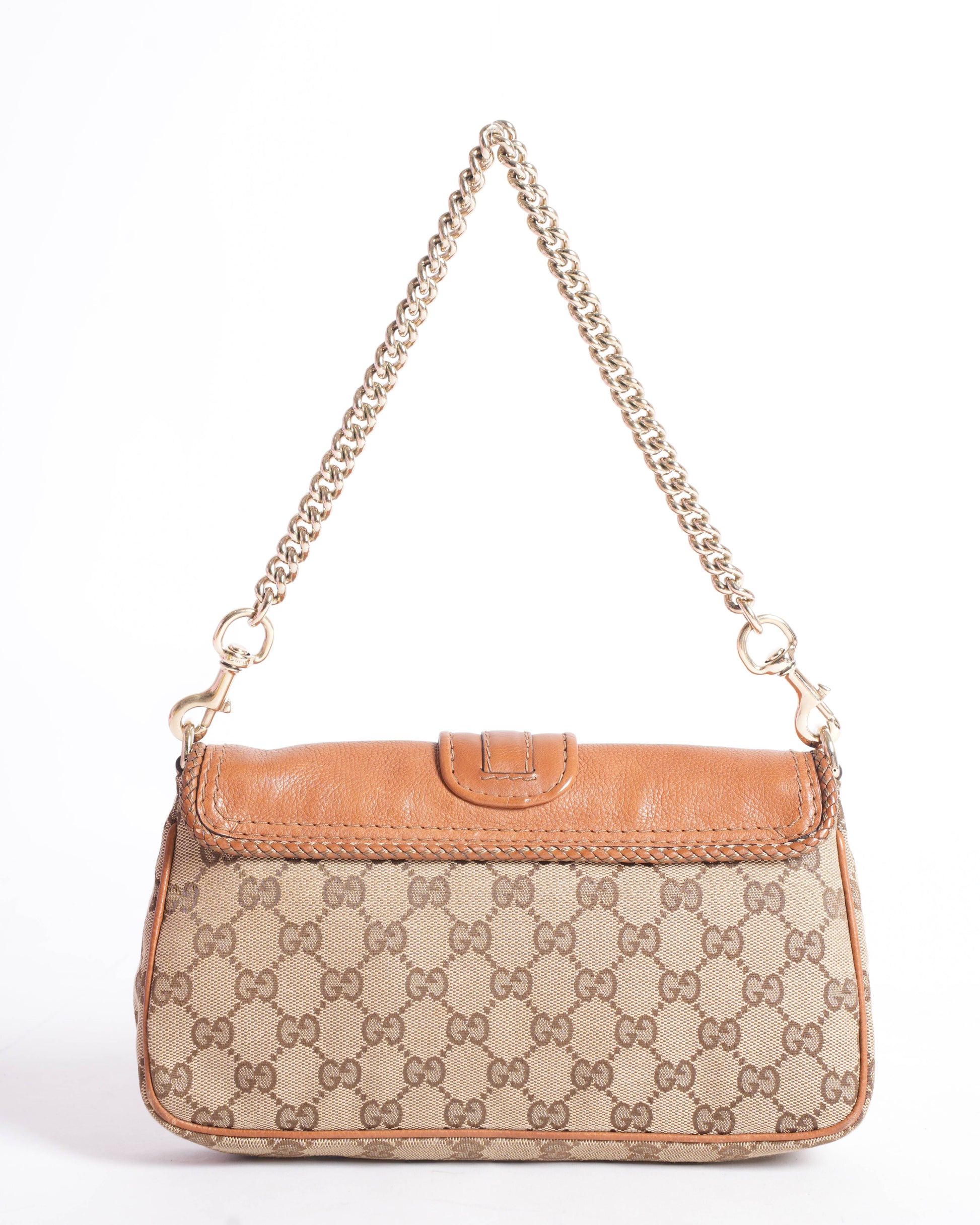 Gucci Chain Leather Shoulder Bag