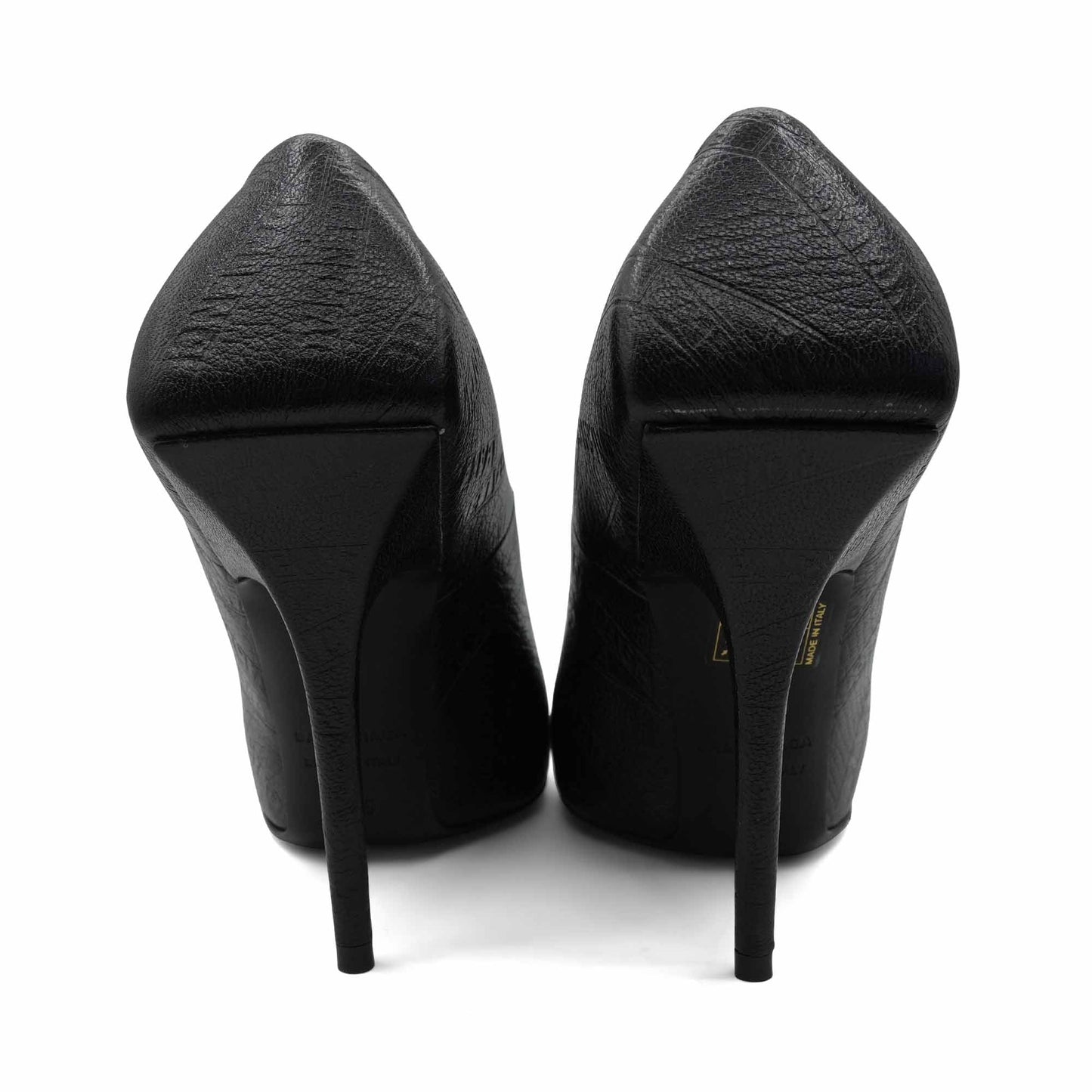 Balenciaga 'Knife' Logo Pumps - Women's 37.5