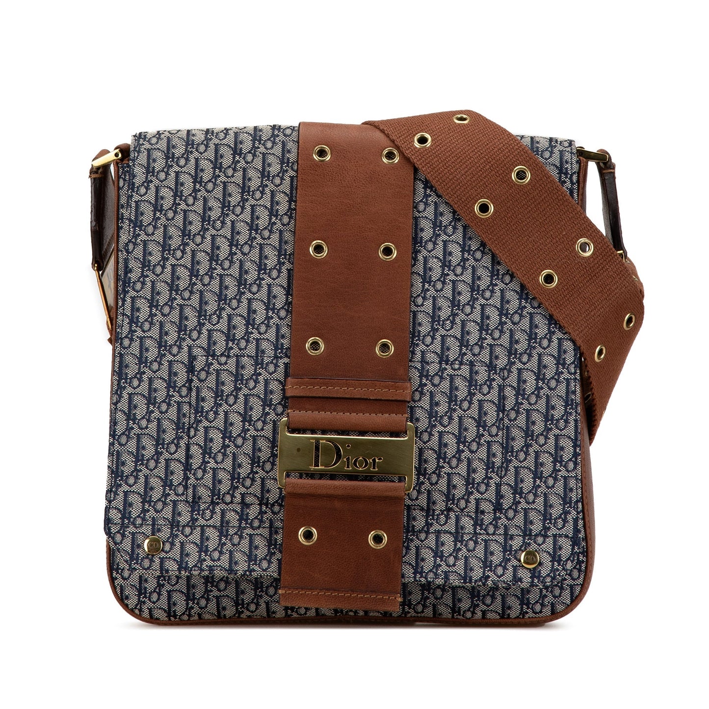 Dior Leather Canvas Crossbody