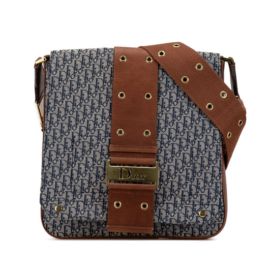 Dior Leather Canvas Crossbody