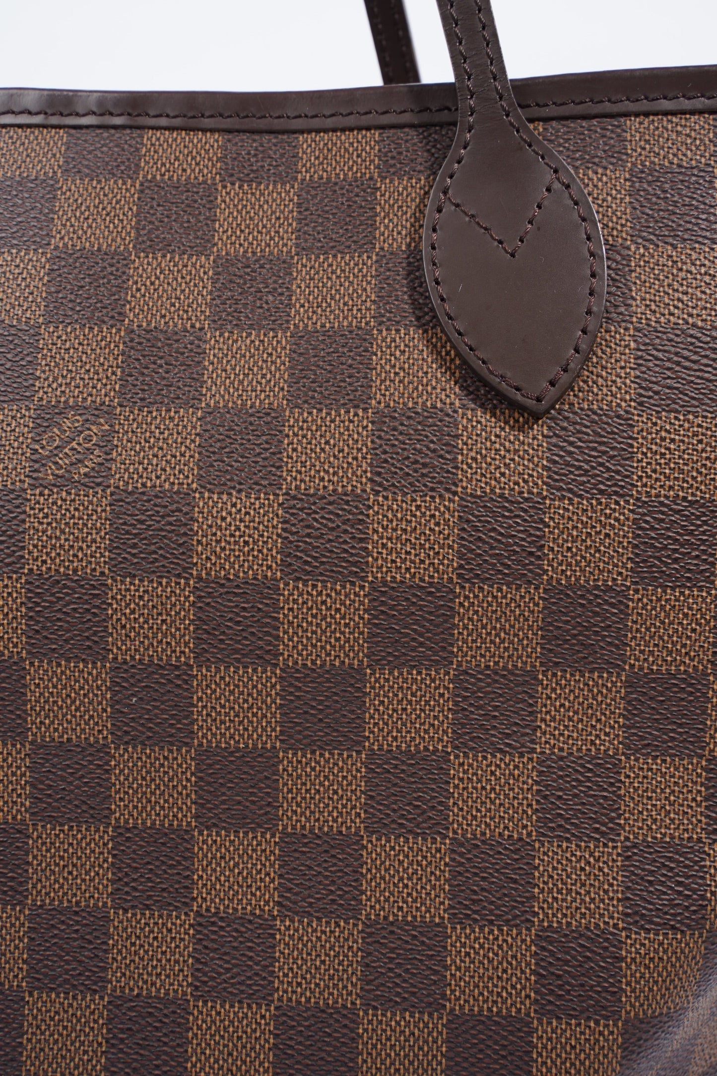 Louis Vuitton Neverfull MM Damier Ebene Coated Canvas Tote