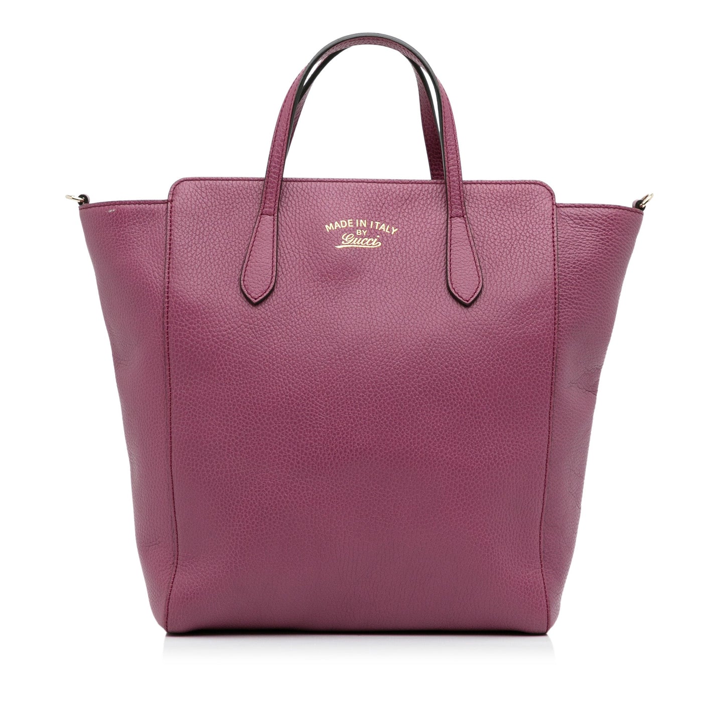 Gucci Purple Leather Tote