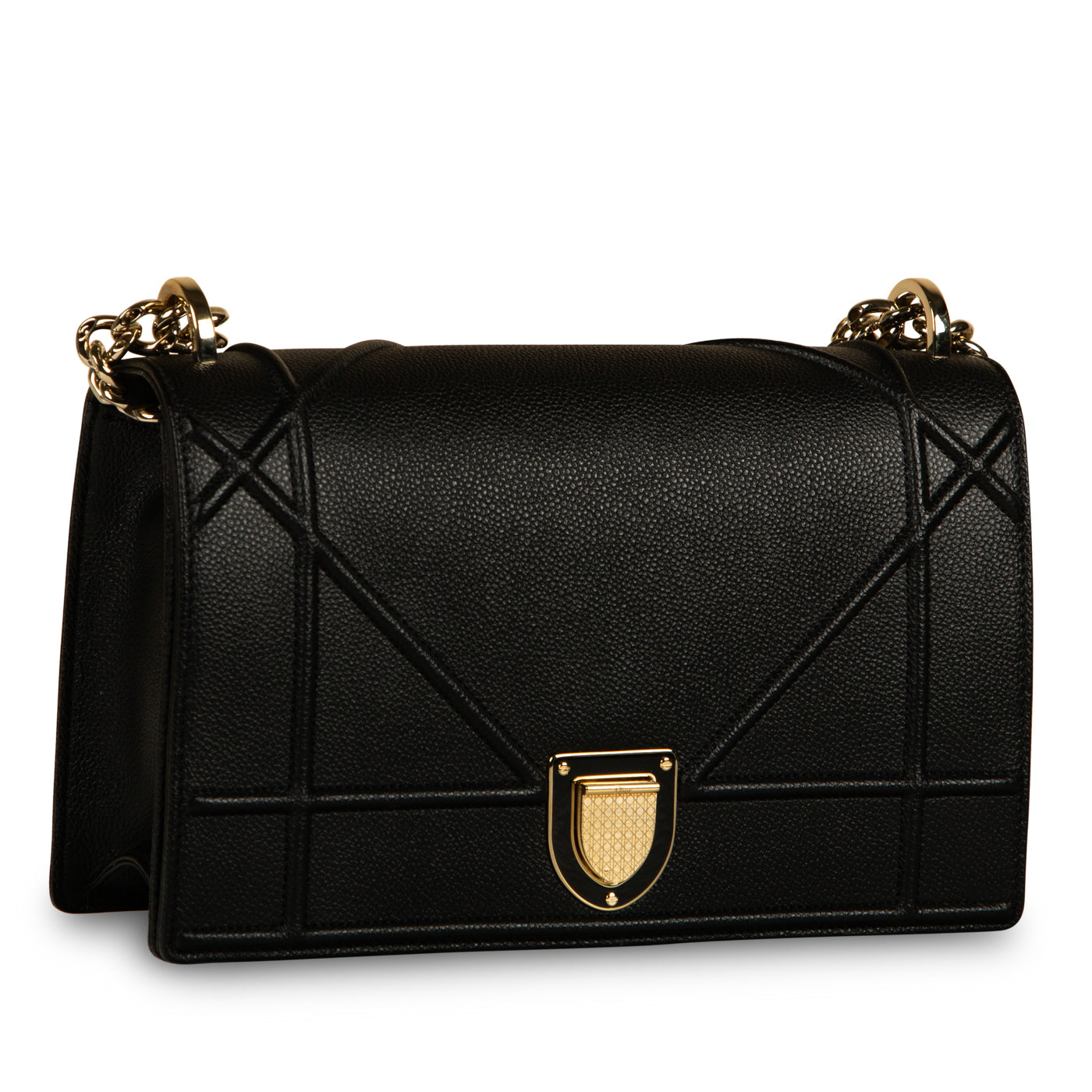 Dior Chain Leather Tote