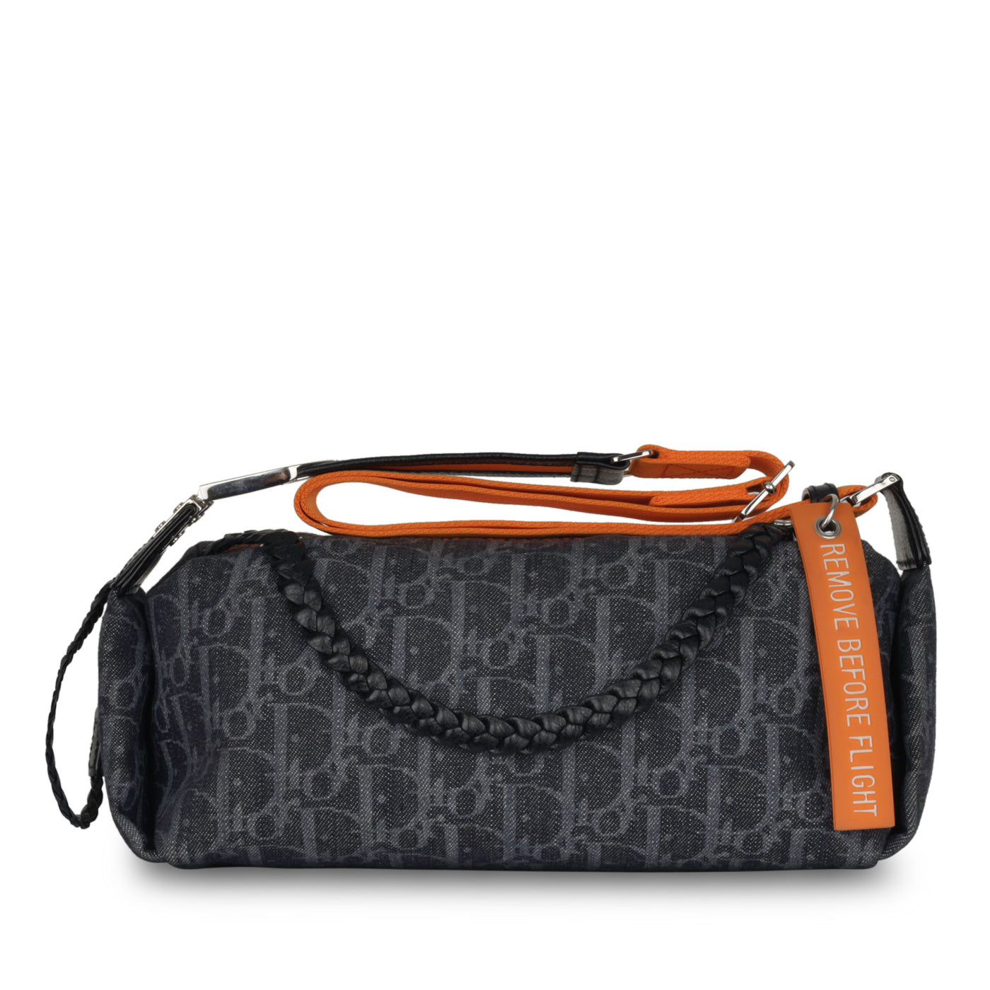 Christian Dior Denim Flight Bag -