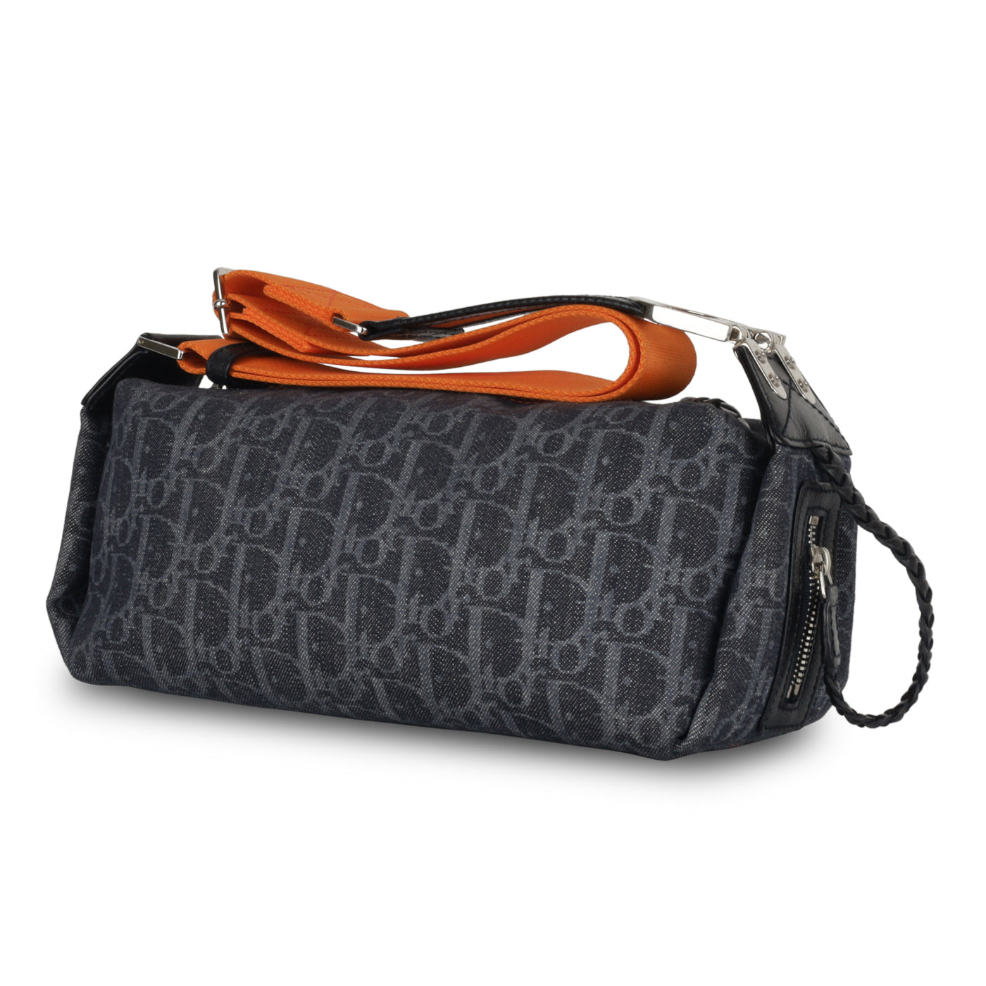 Christian Dior Denim Flight Bag -
