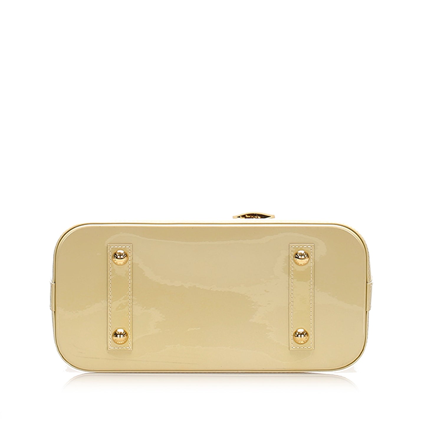 Louis-Vuitton Louis Vuitton Vernis Alma PM White