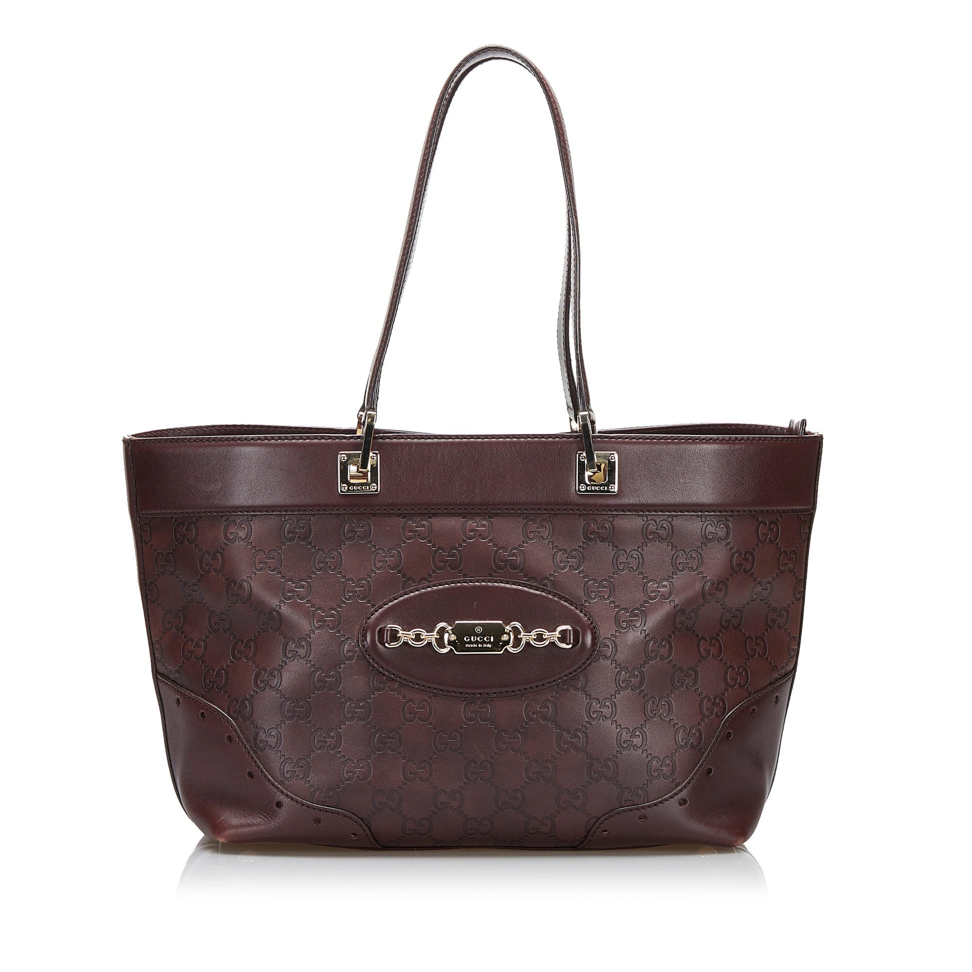 Gucci Guccissima Leather Tote Style 15