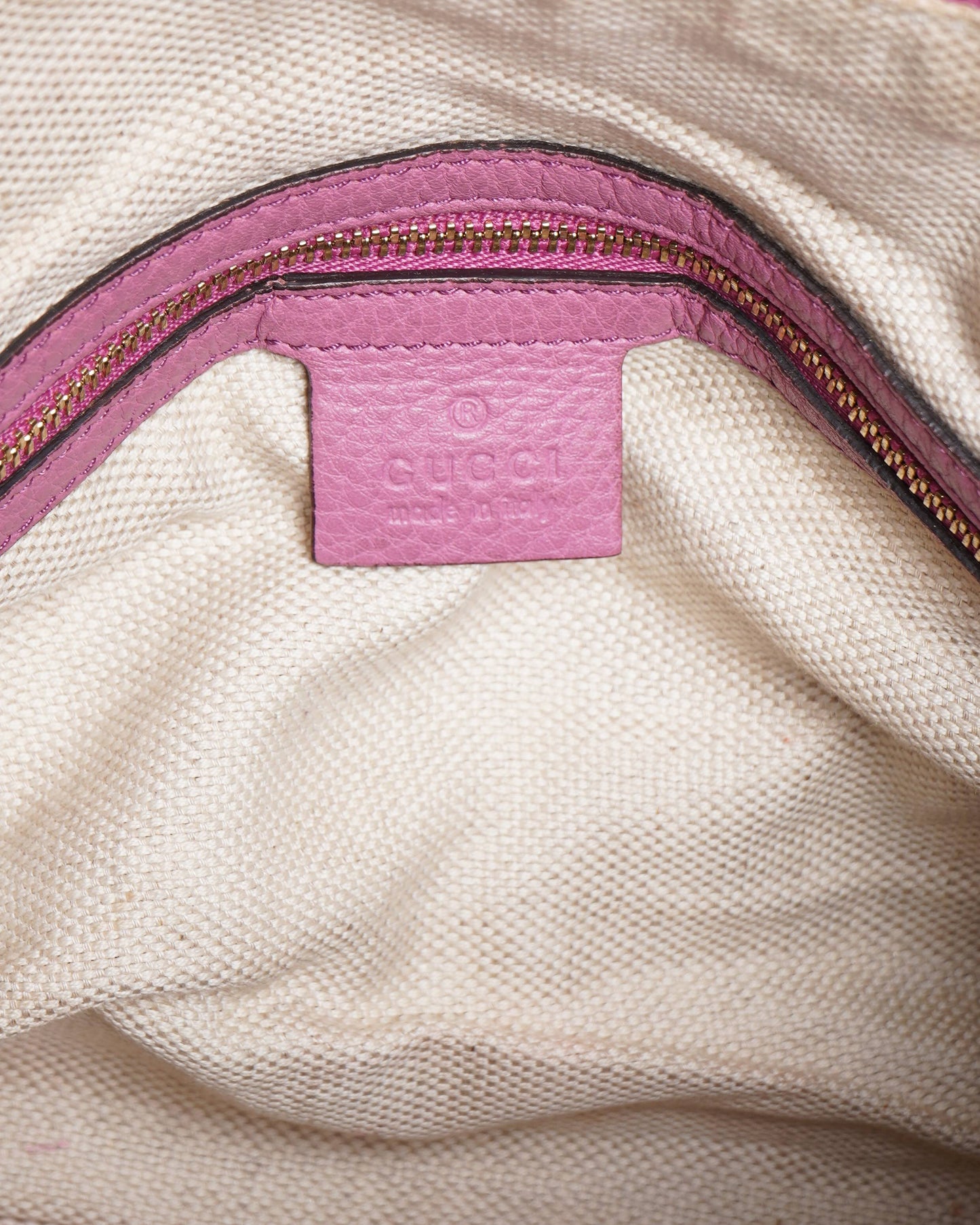 Gucci Leather Top Handle Shoulder Bag