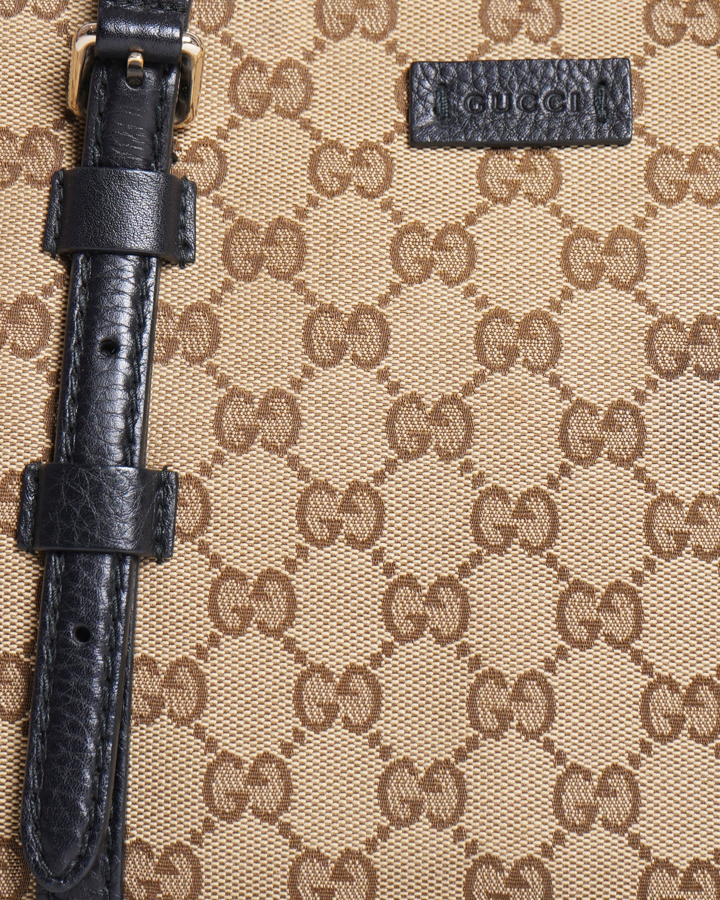 Gucci Monogram Leather Mini Tote