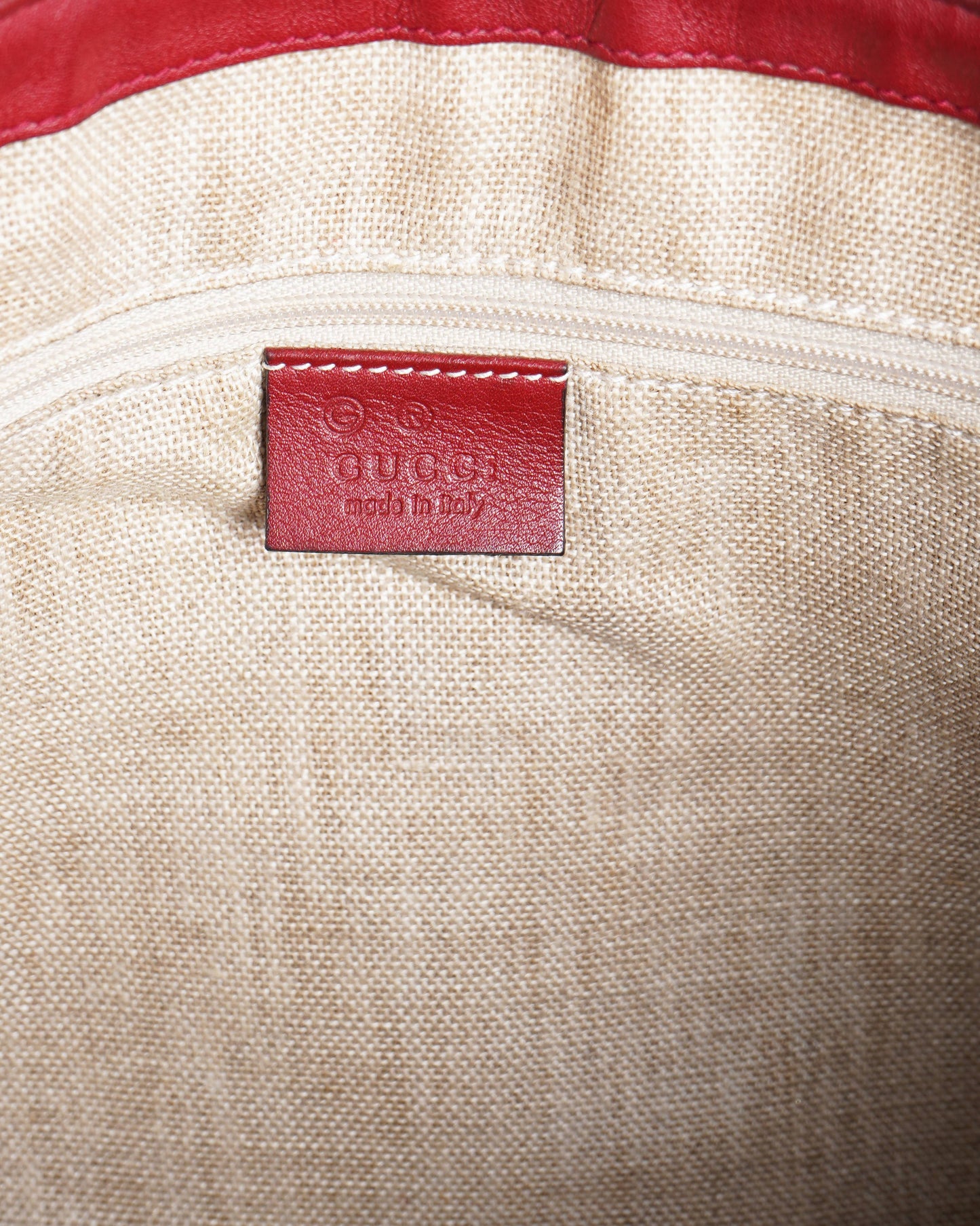 Gucci Lou Monogram Leather Top Handle Tote