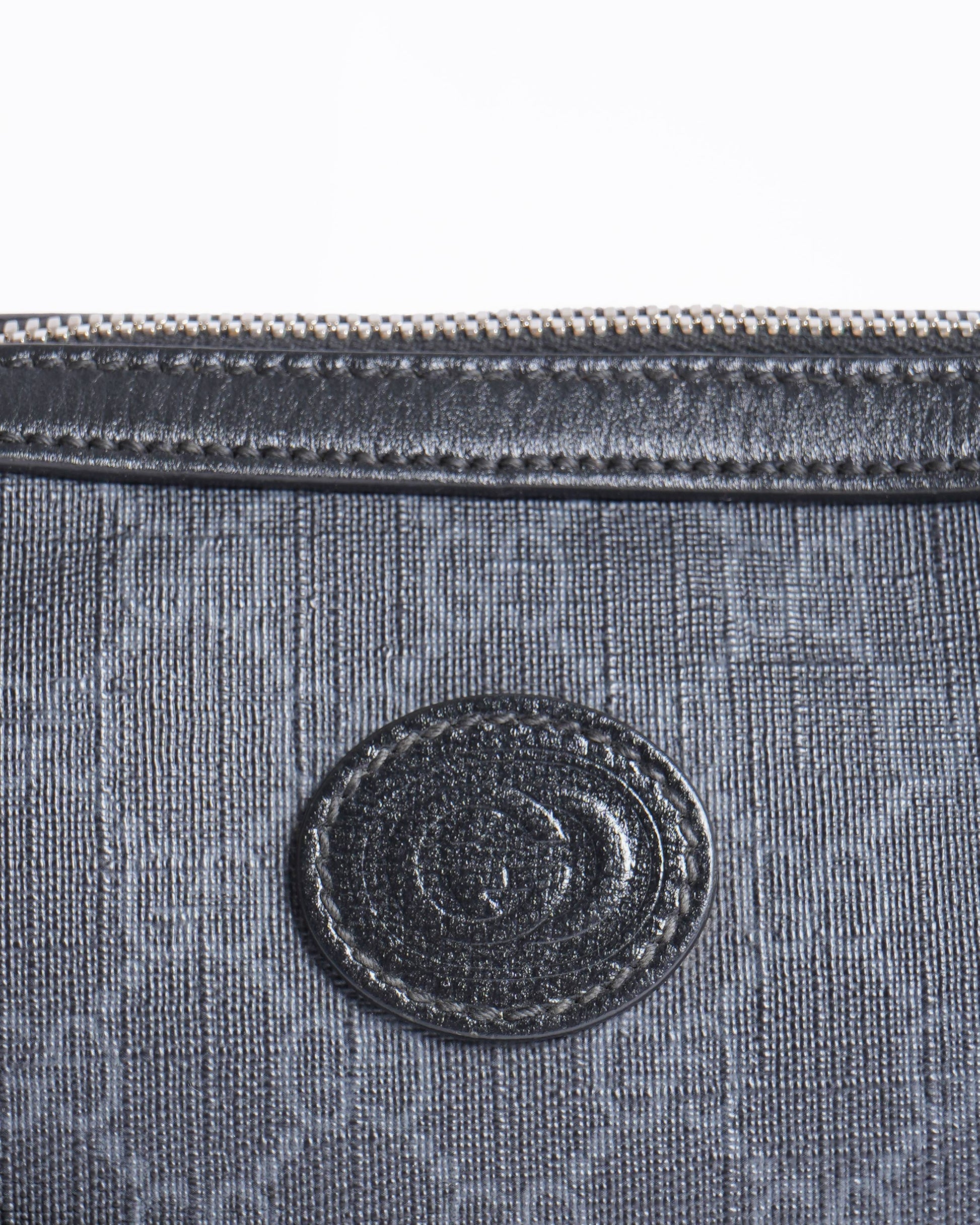 Gucci Lou Monogram Leather Canvas Crossbody