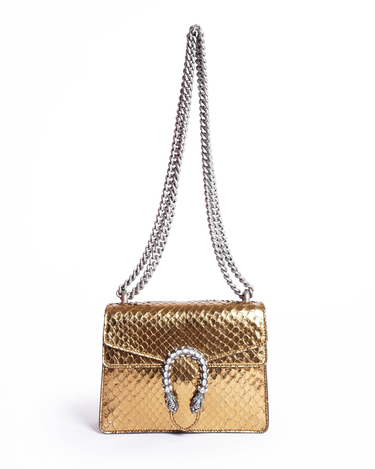 Gucci Lou Chain Leather Crossbody