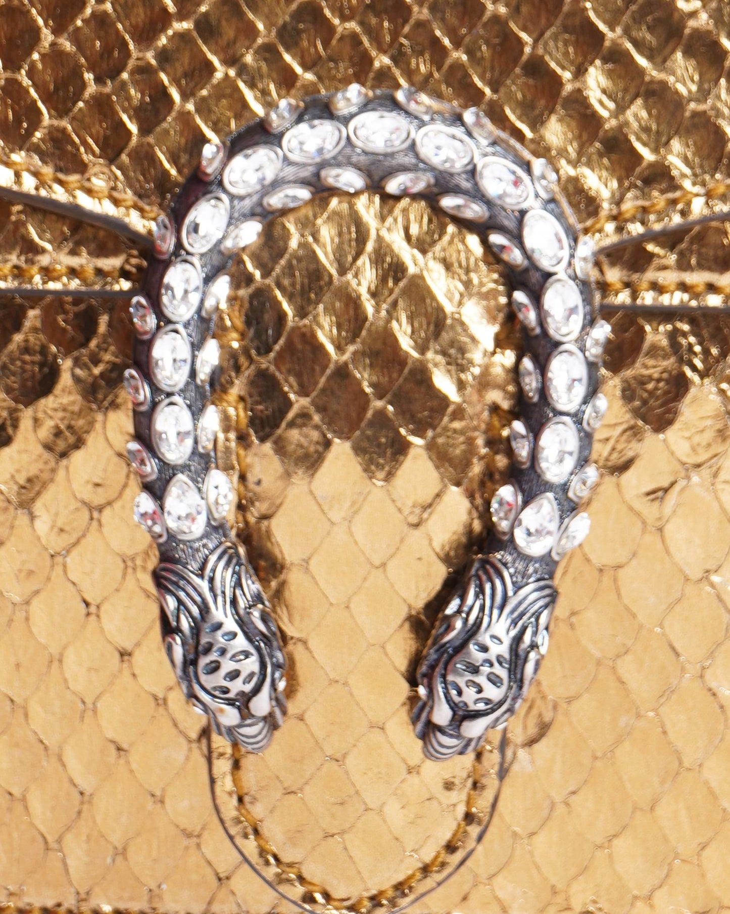 Gucci Lou Chain Leather Crossbody