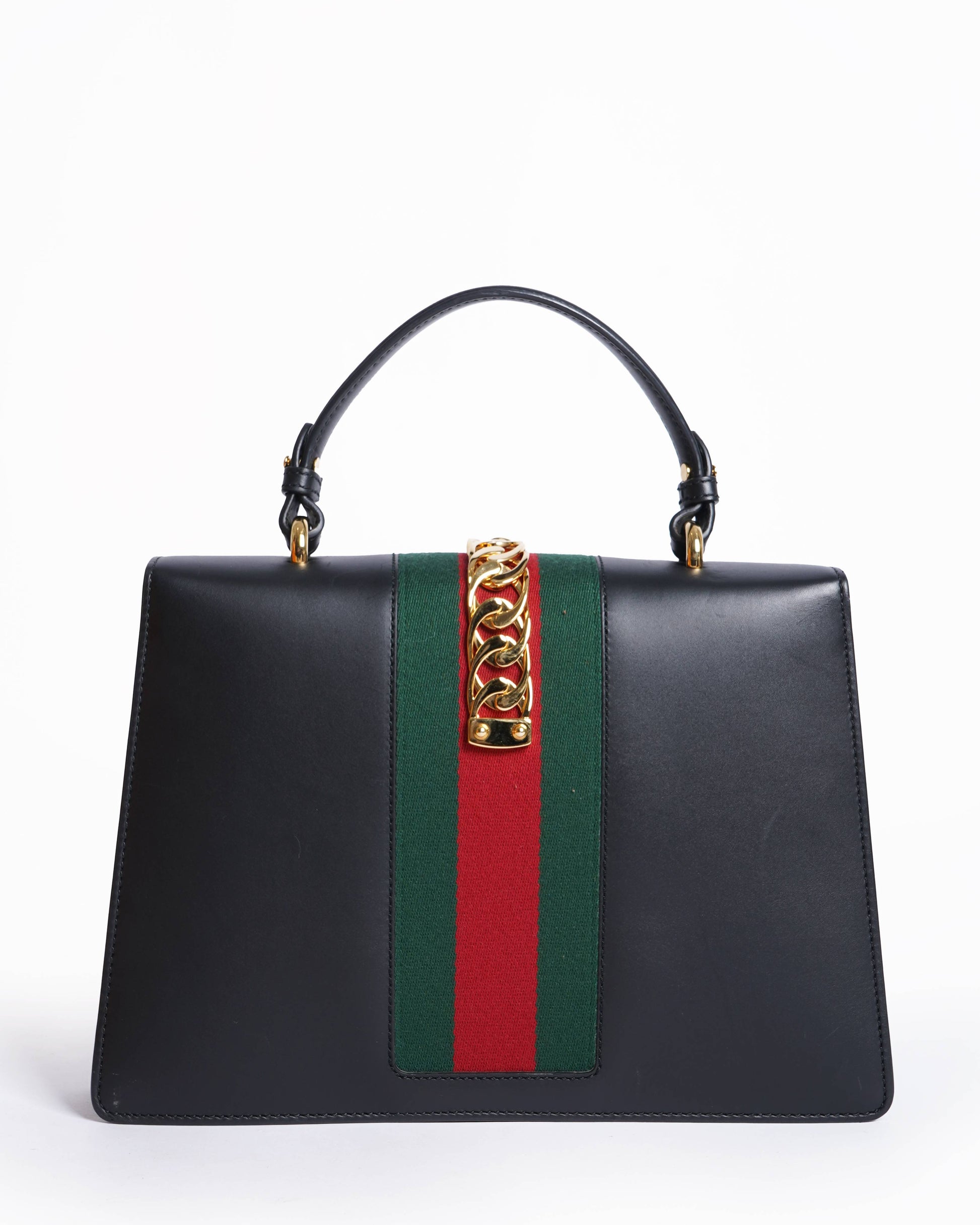 Gucci Lou Chain Leather Shoulder Bag