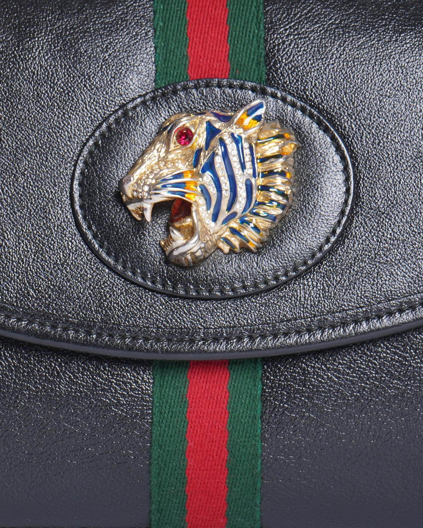 Gucci Lou Chain Leather Crossbody