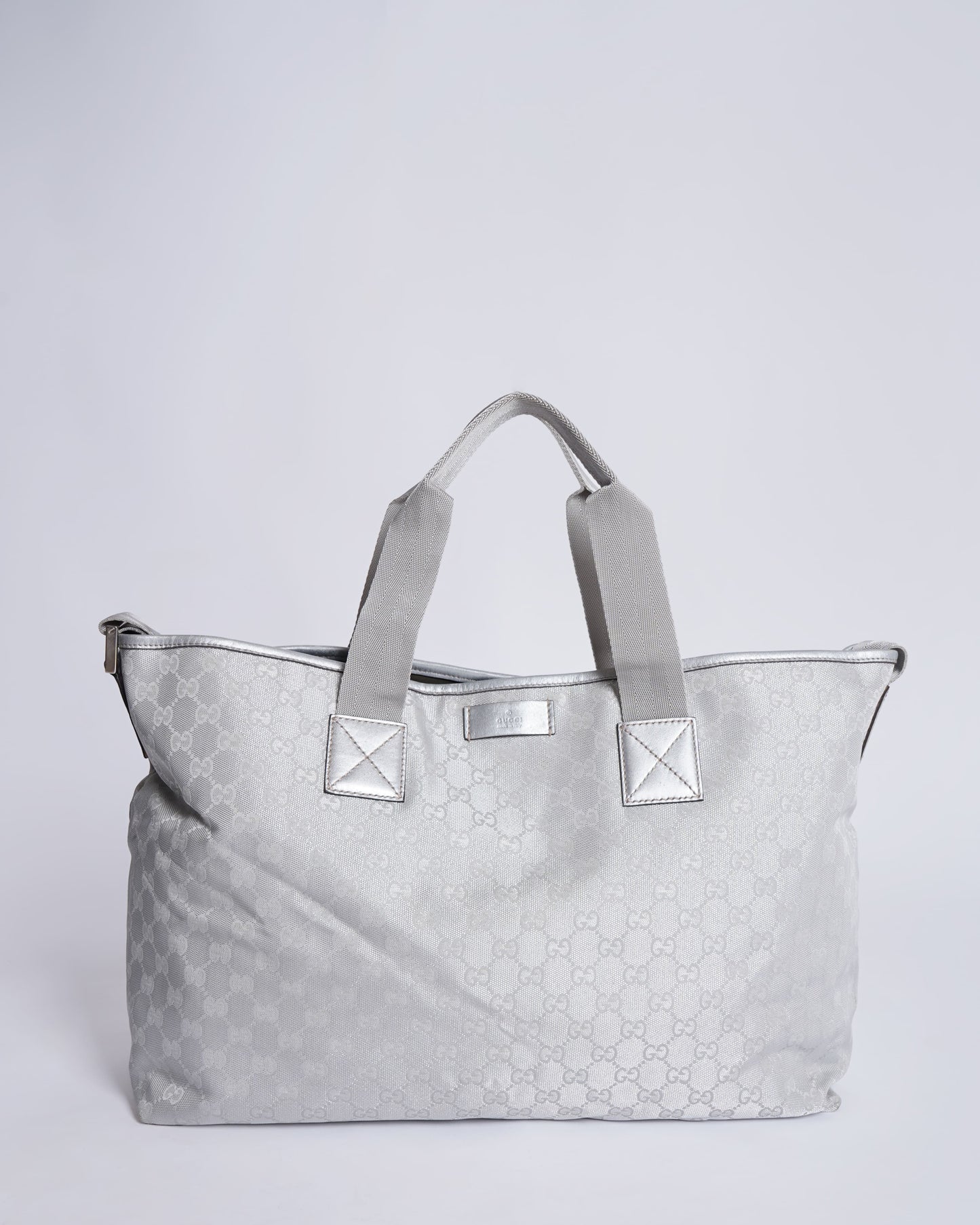 Gucci Monogram Canvas Top Handle Tote