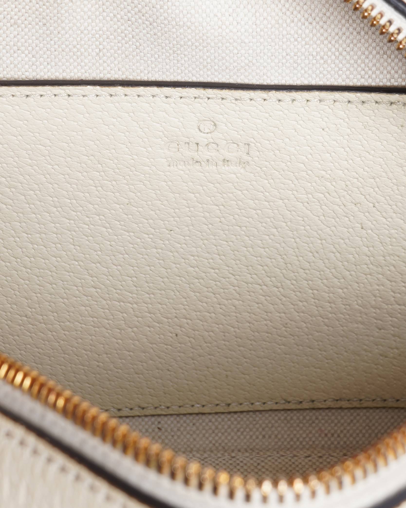 Gucci Lou Leather Canvas Crossbody