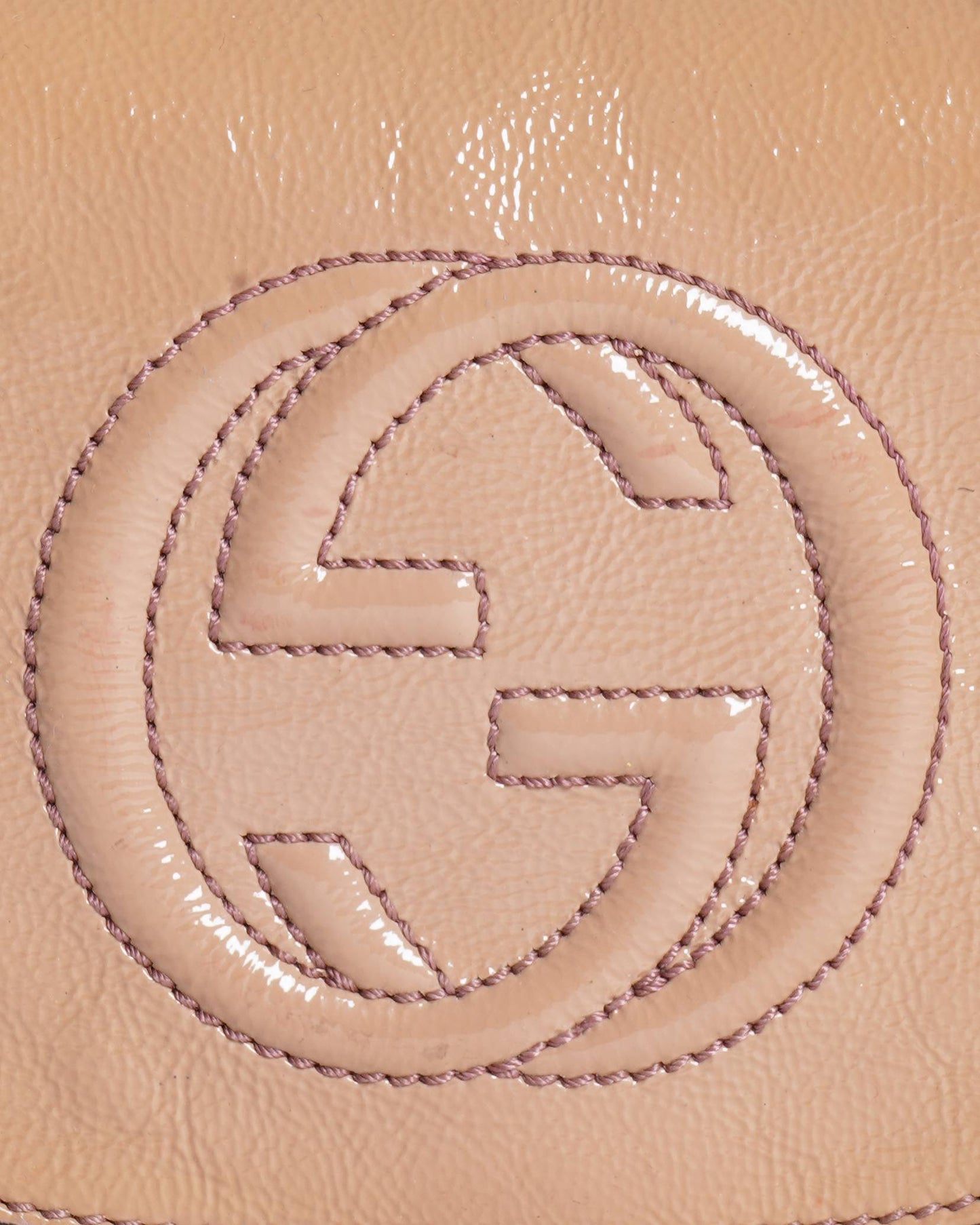 Gucci Saddle Chain Leather Crossbody