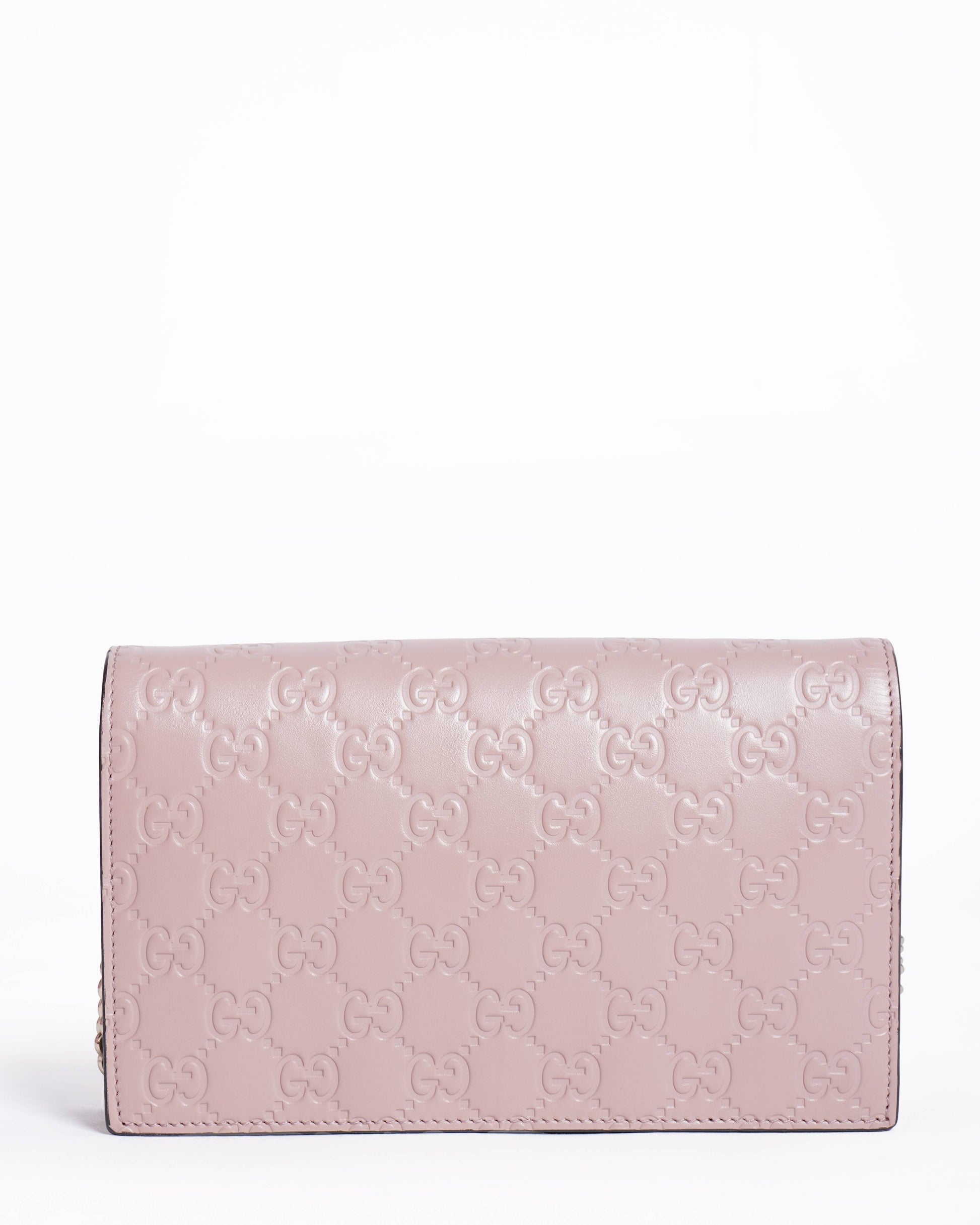Gucci Monogram Chain Leather Crossbody